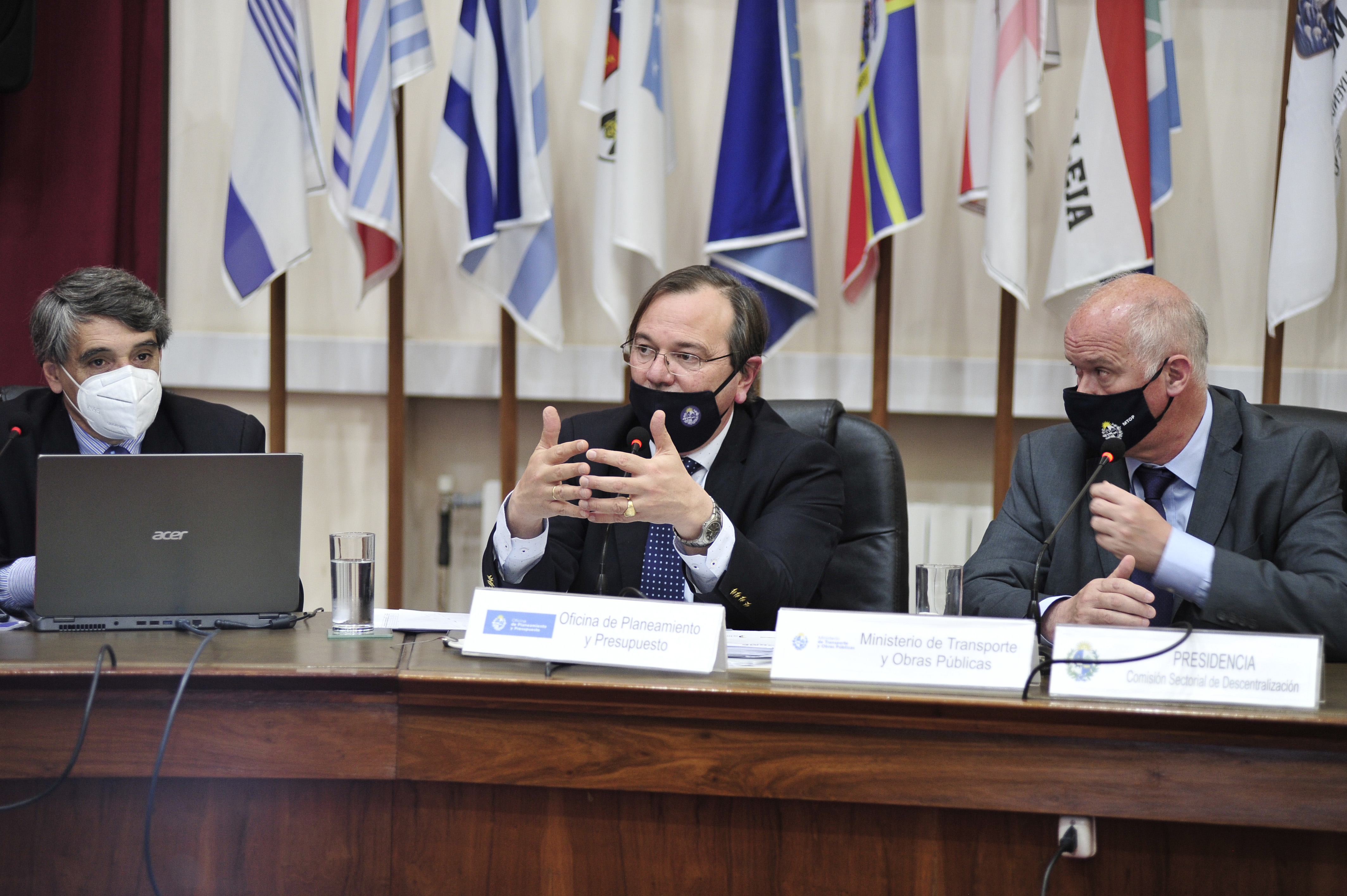 Subsecretario de Transporte y Obras Públicas, Juan José Olaizola, asumió la presidencia anual de la Comisión Sectorial de Descentralización