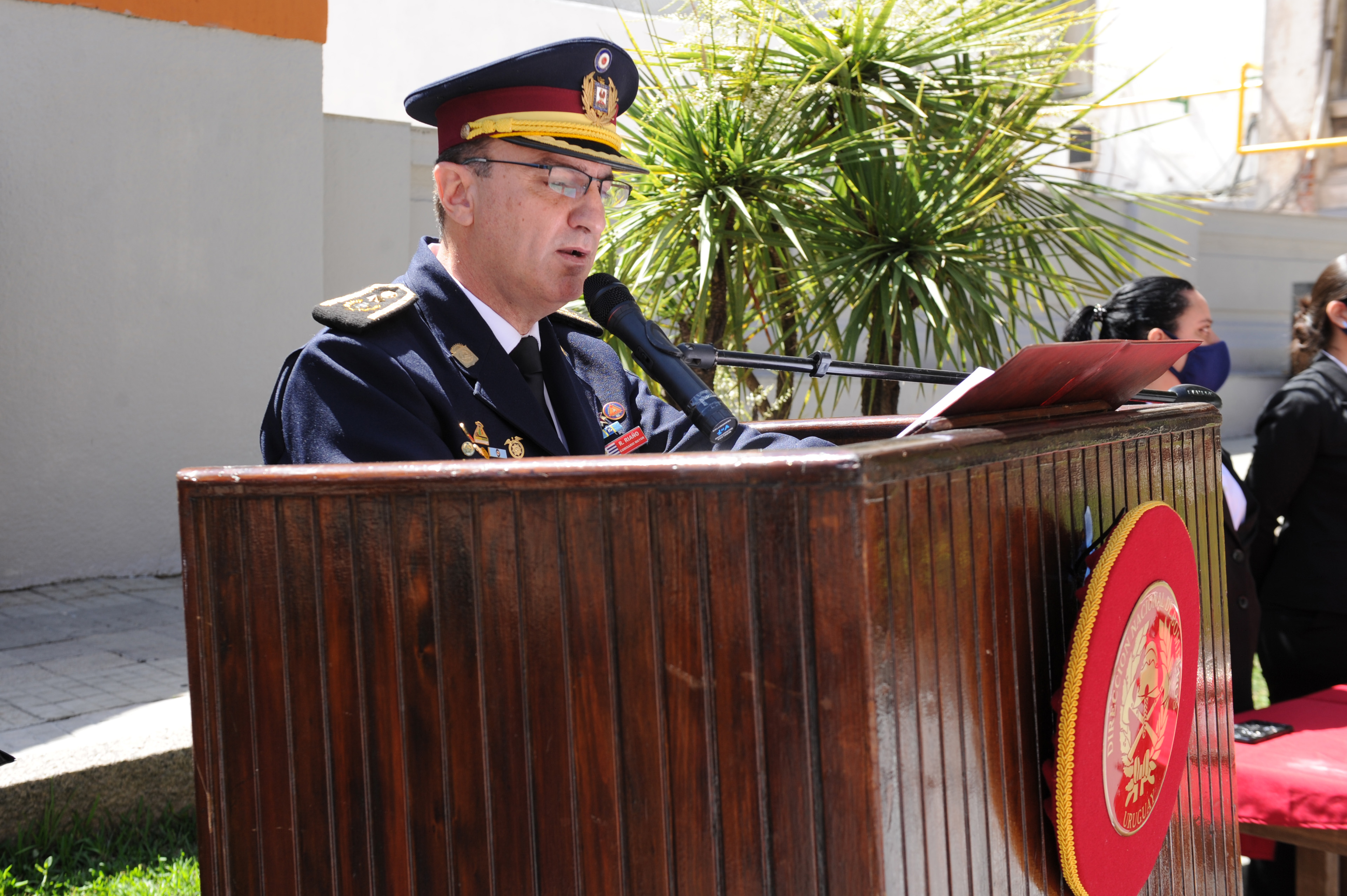 Director de Bomberos, Ricardo Riaño