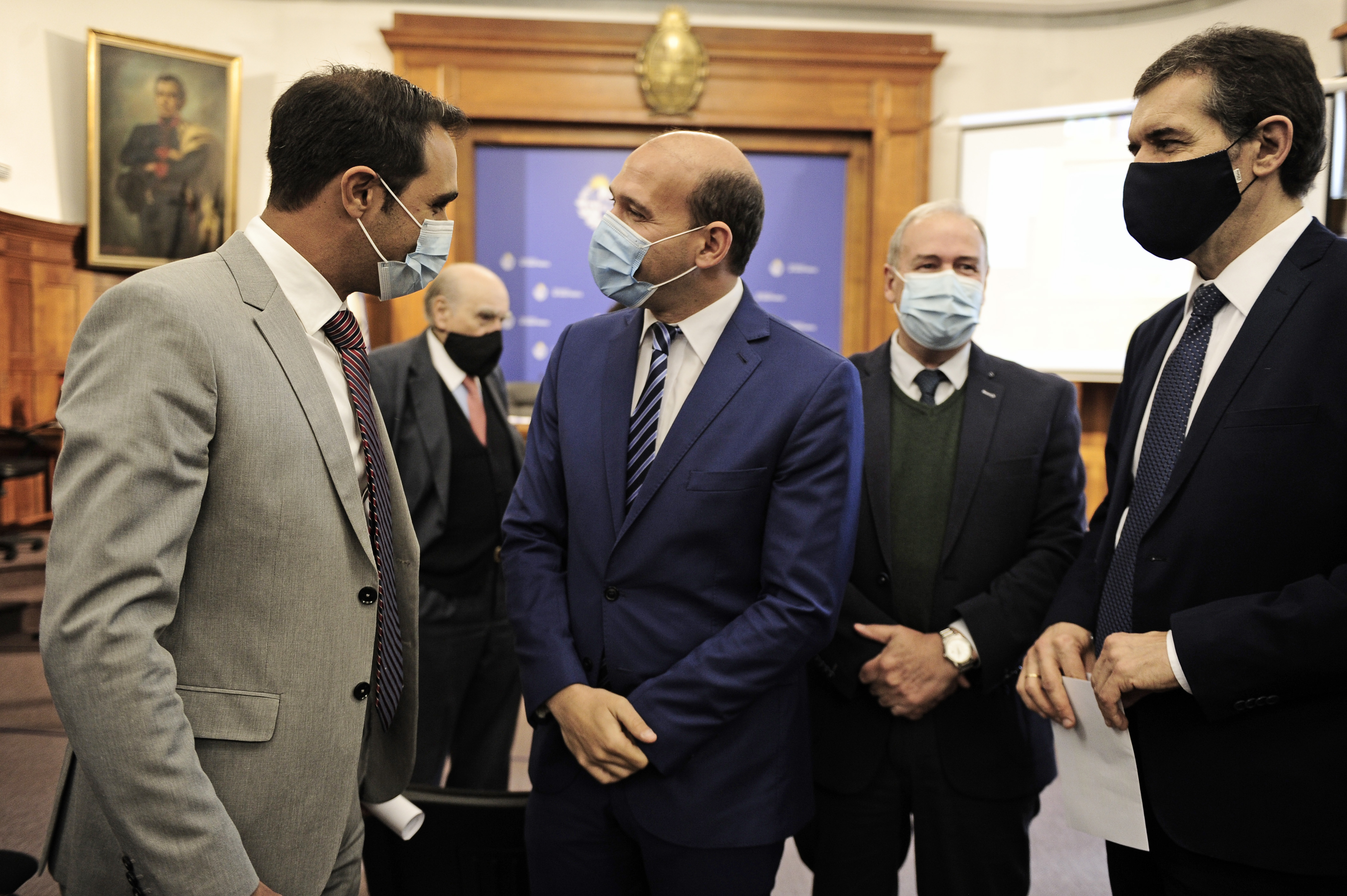 Autoridades en conmemoración del Día Mundial del Accidente Cerebrovascular