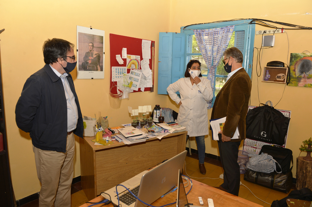 Inauguración de una radiobase LTE de Antel en Paso del Cerro, Tacuarembó