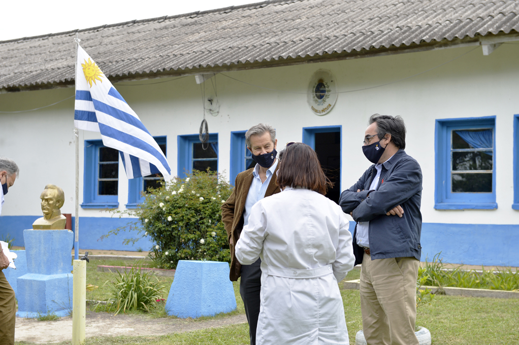 Inauguración de una radiobase LTE de Antel en Paso del Cerro, Tacuarembó
