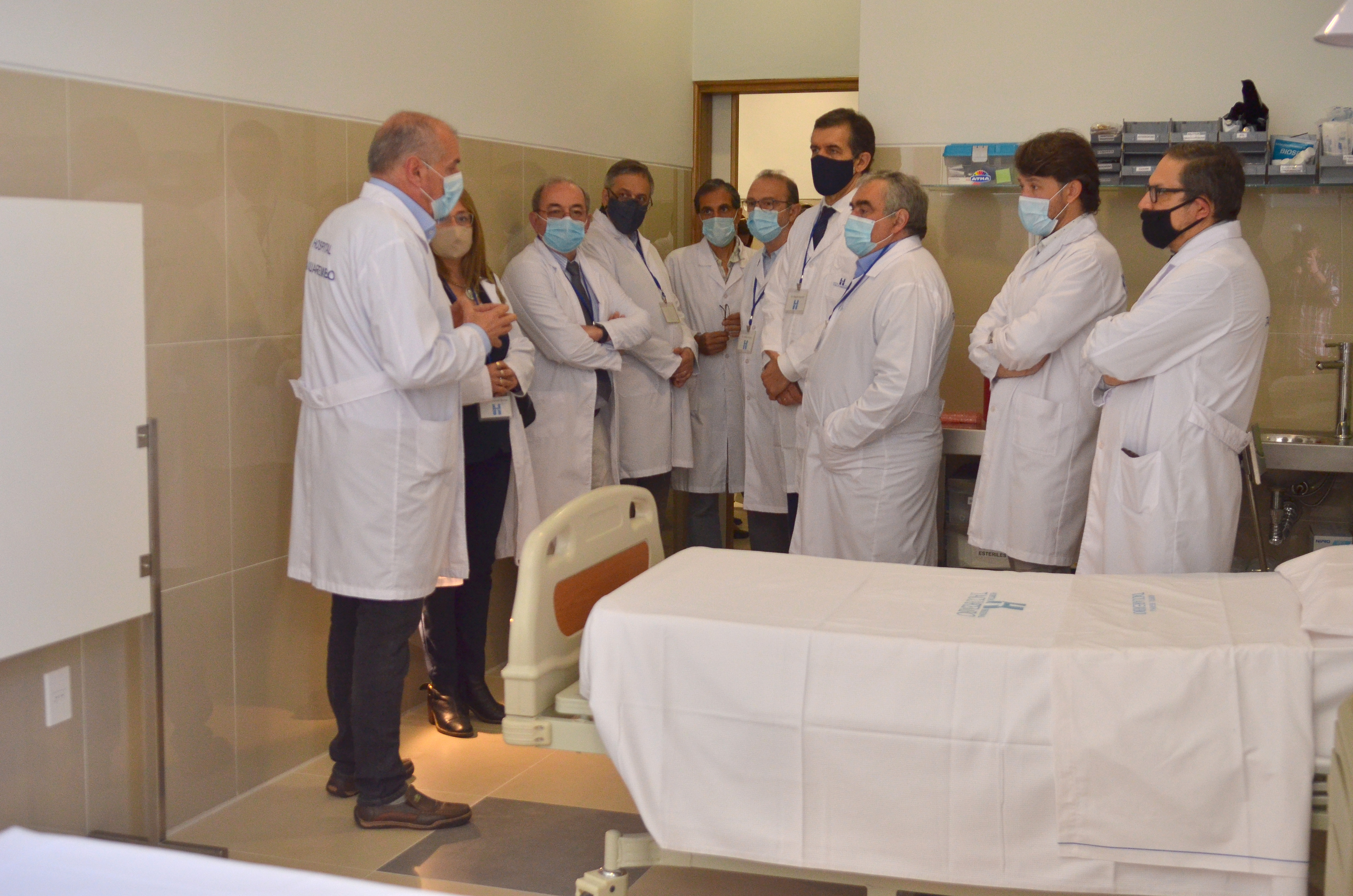 Autoridades de Salud recorren el hospital de Tacuarembó