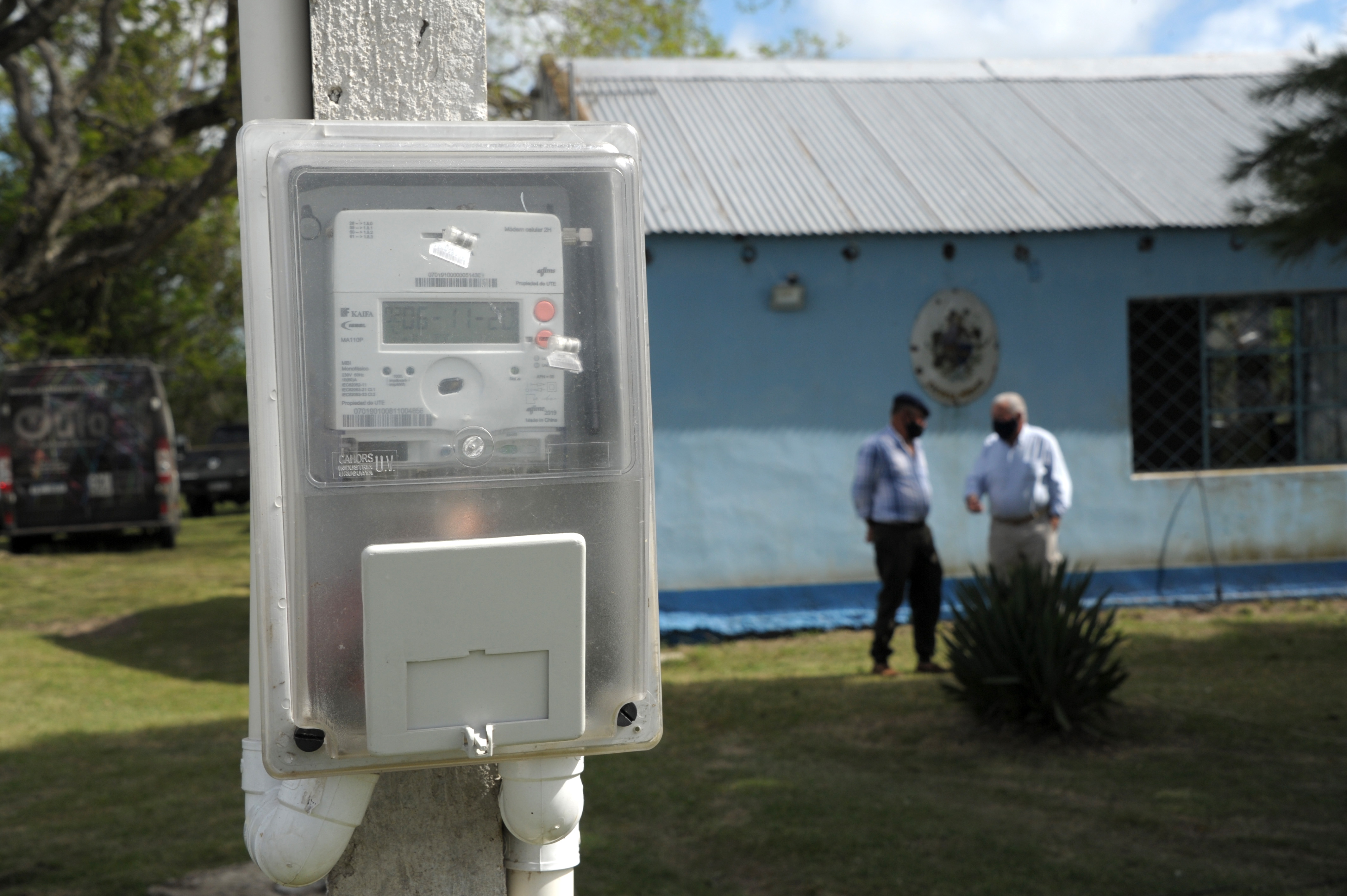Inauguración de obras de electrificación en Tacuarembó