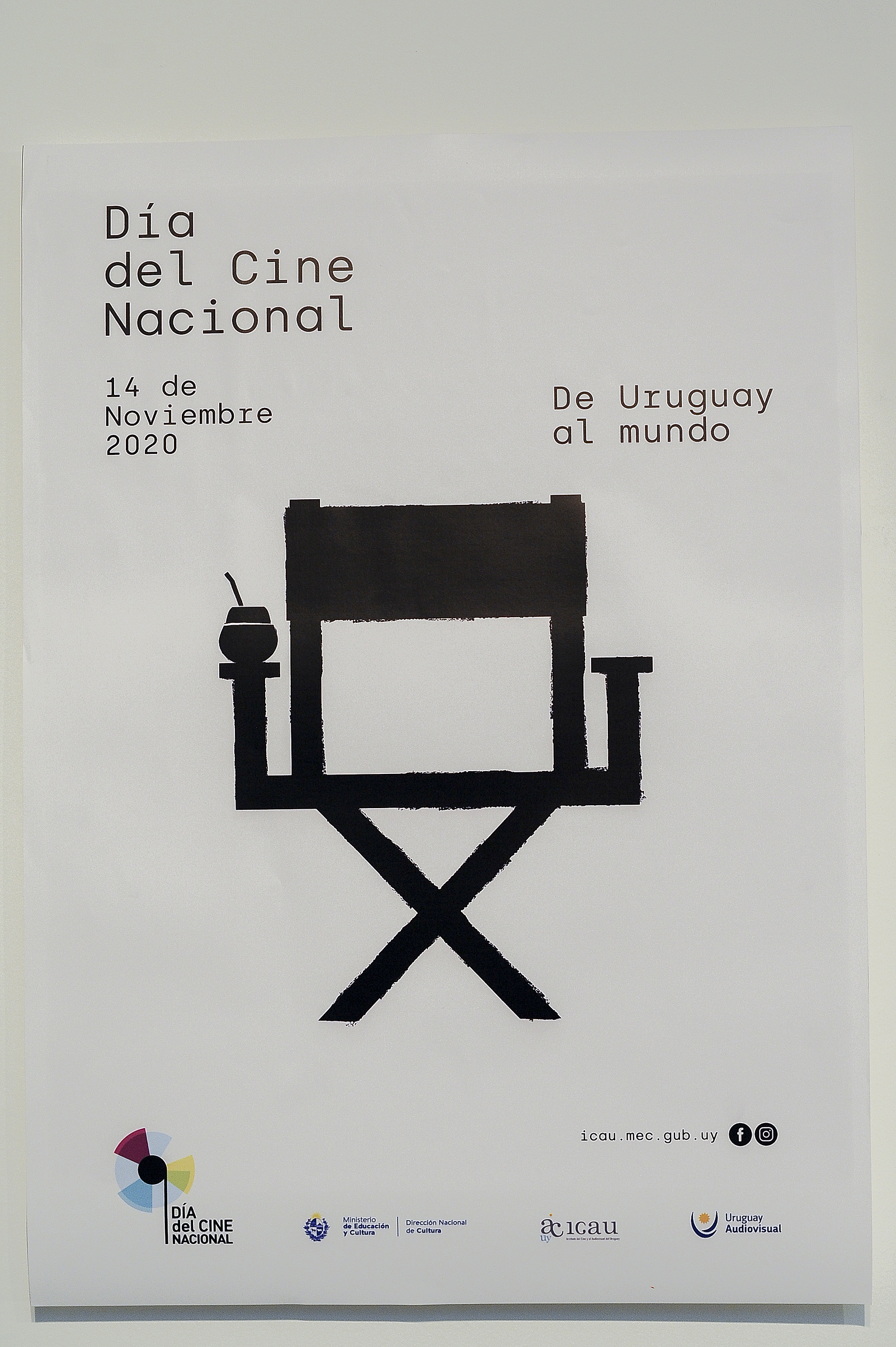 Exposición de afiches sobre el Día del Cine Nacional