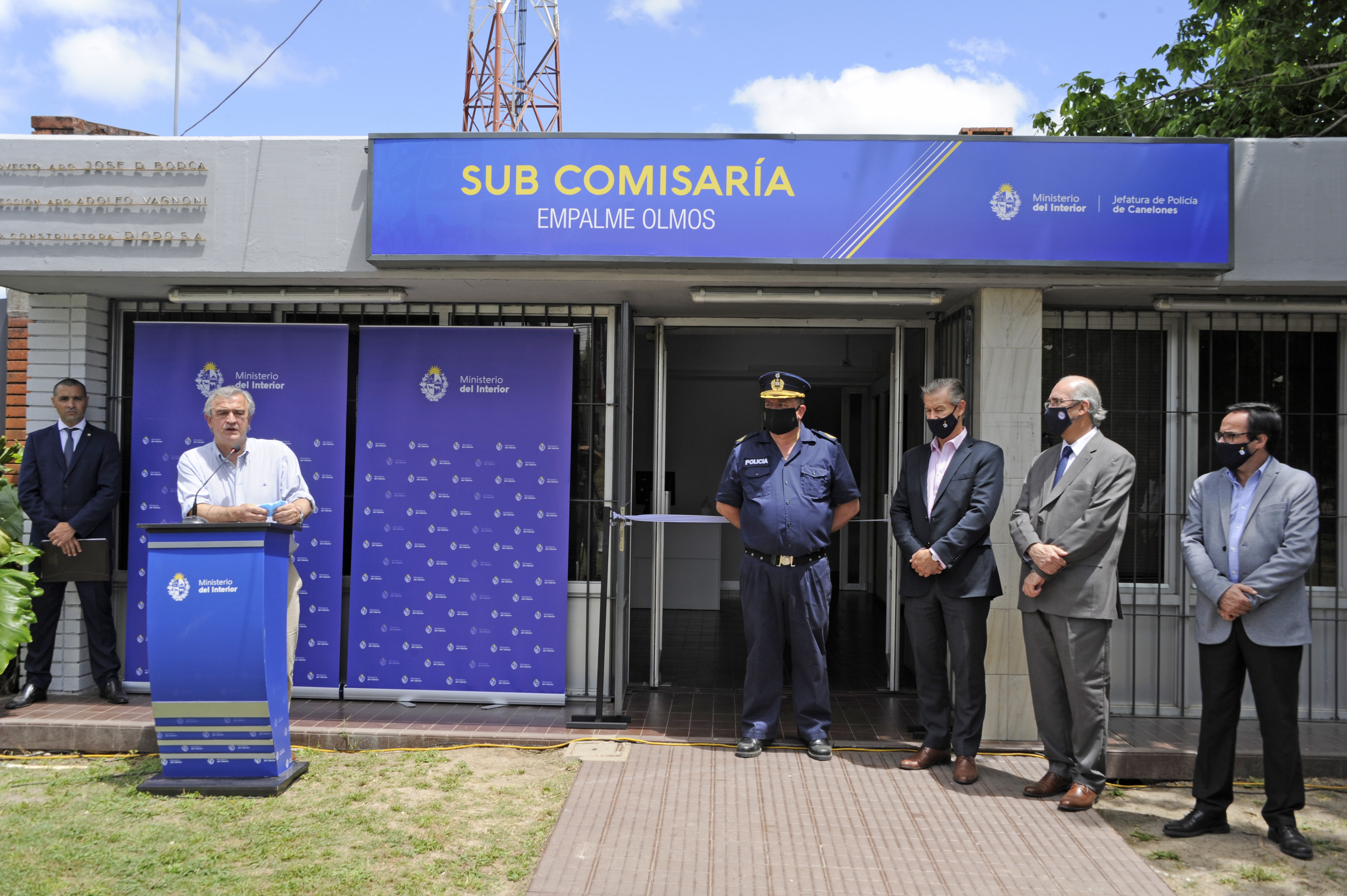 Palabras del ministro Jorge Larrañaga en inauguración de subcomisaría en Empalme Olmos