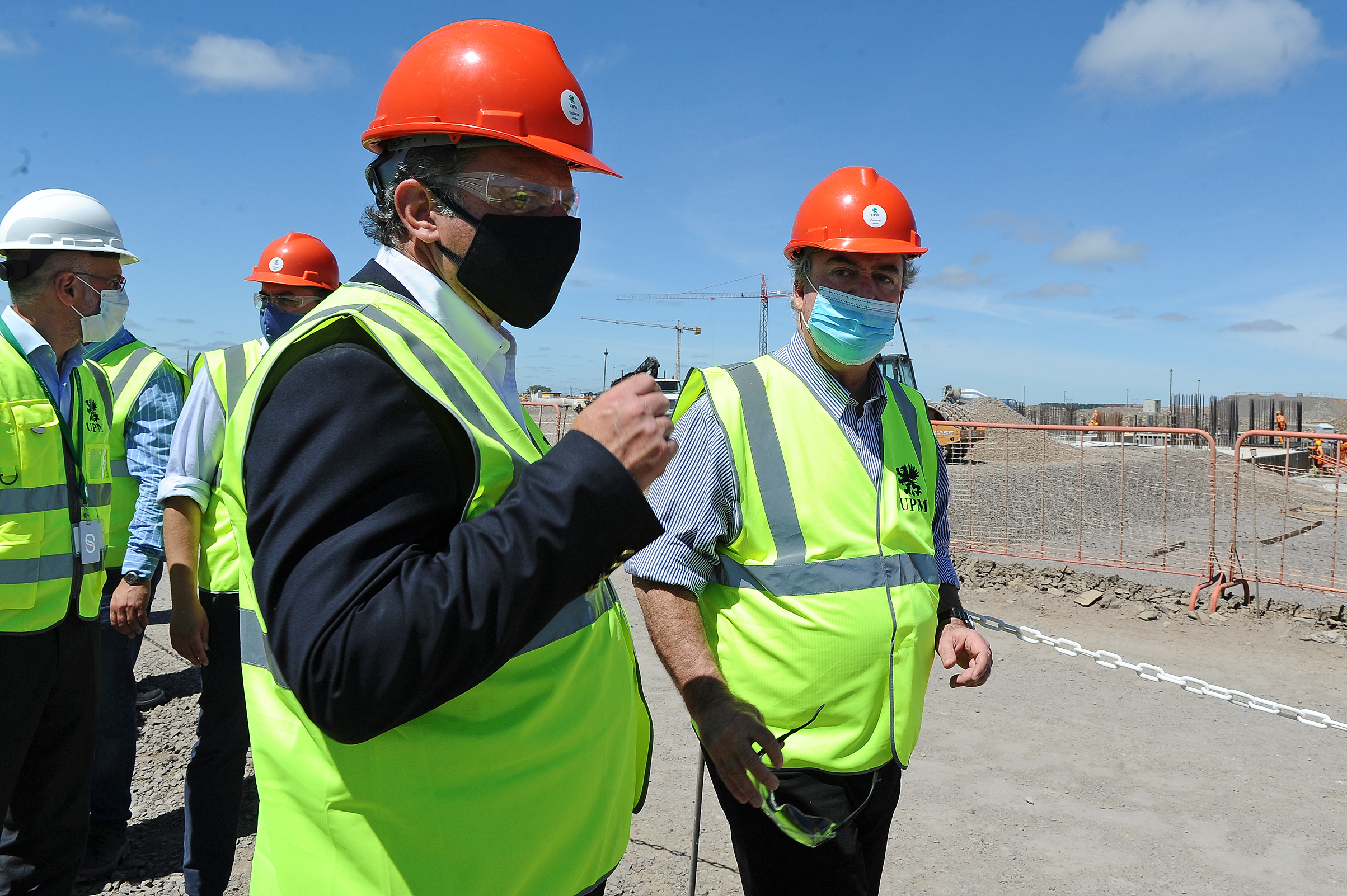 Autoridades de Gobierno realizaron recorrida por obras de UPM en Paso de los Toros