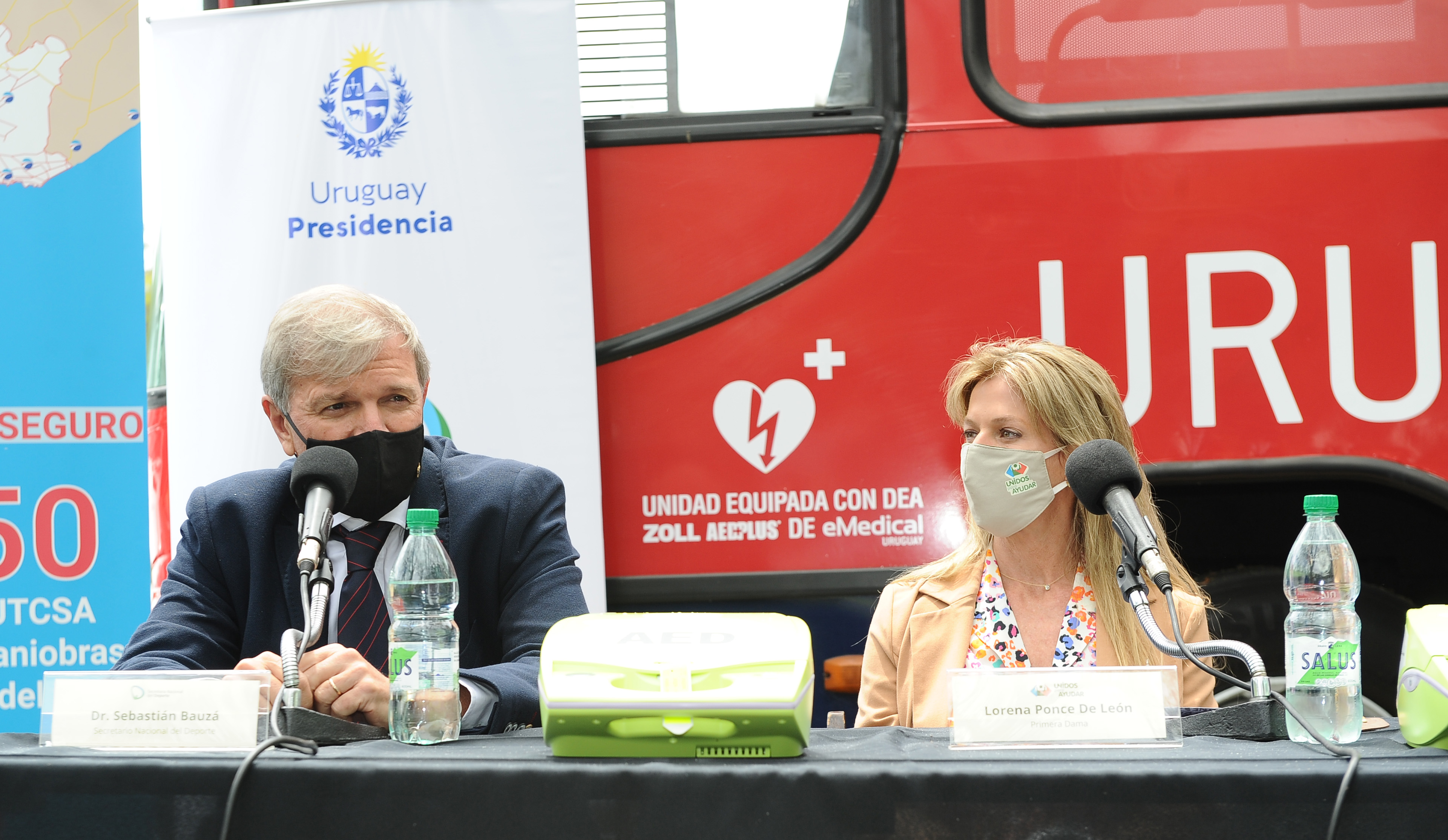 Sebastián Bauzá y Lorena Ponce de León
