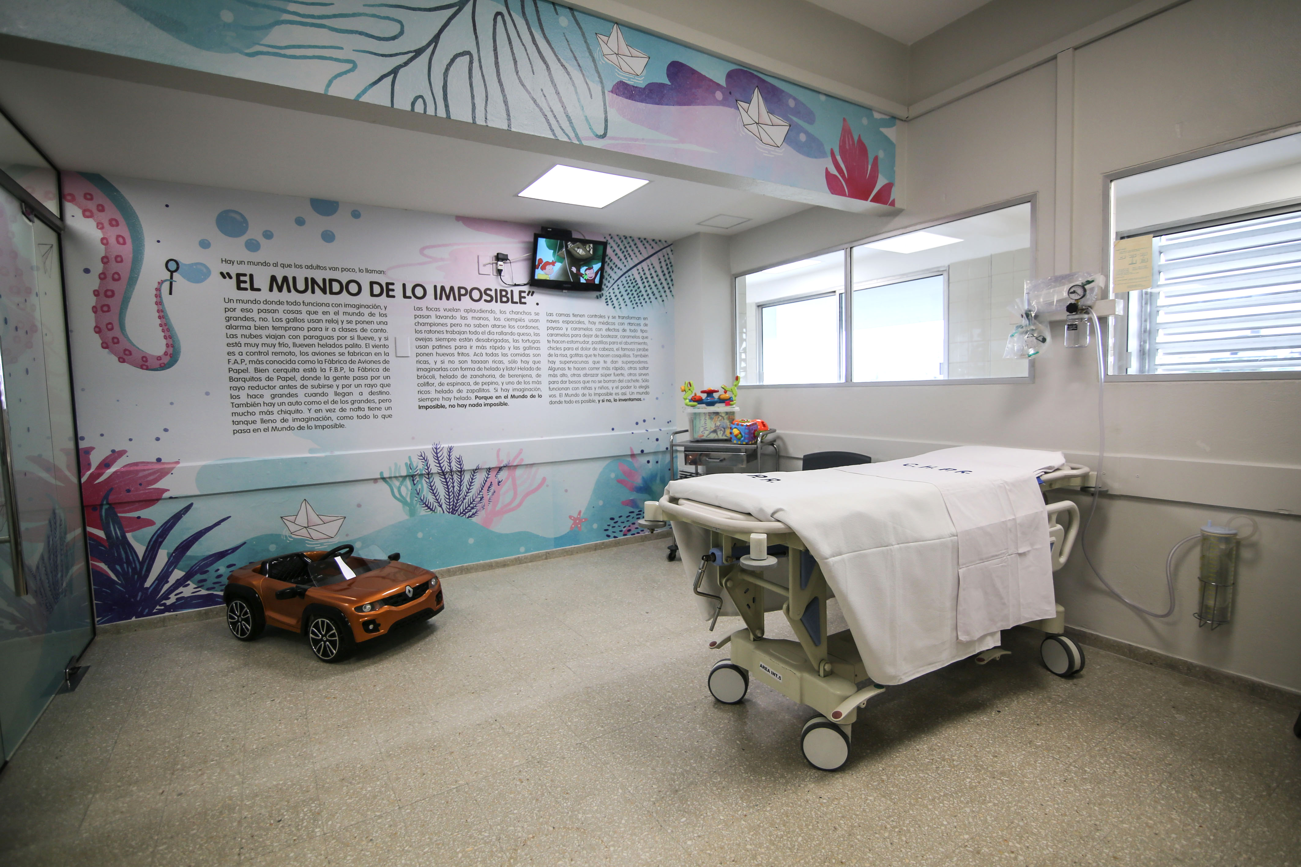 Centro Quirúrgico Pediátrico del hospital Pereira Rossell