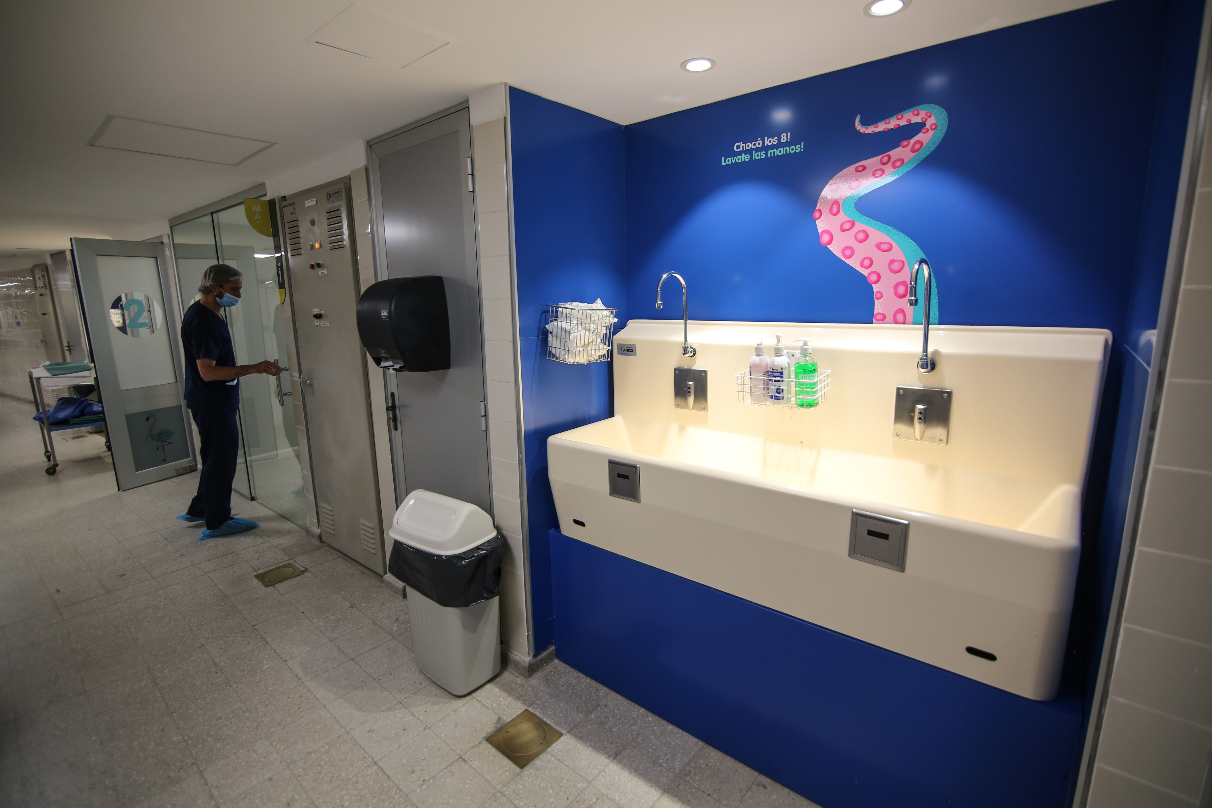 Centro Quirúrgico Pediátrico del hospital Pereira Rossell