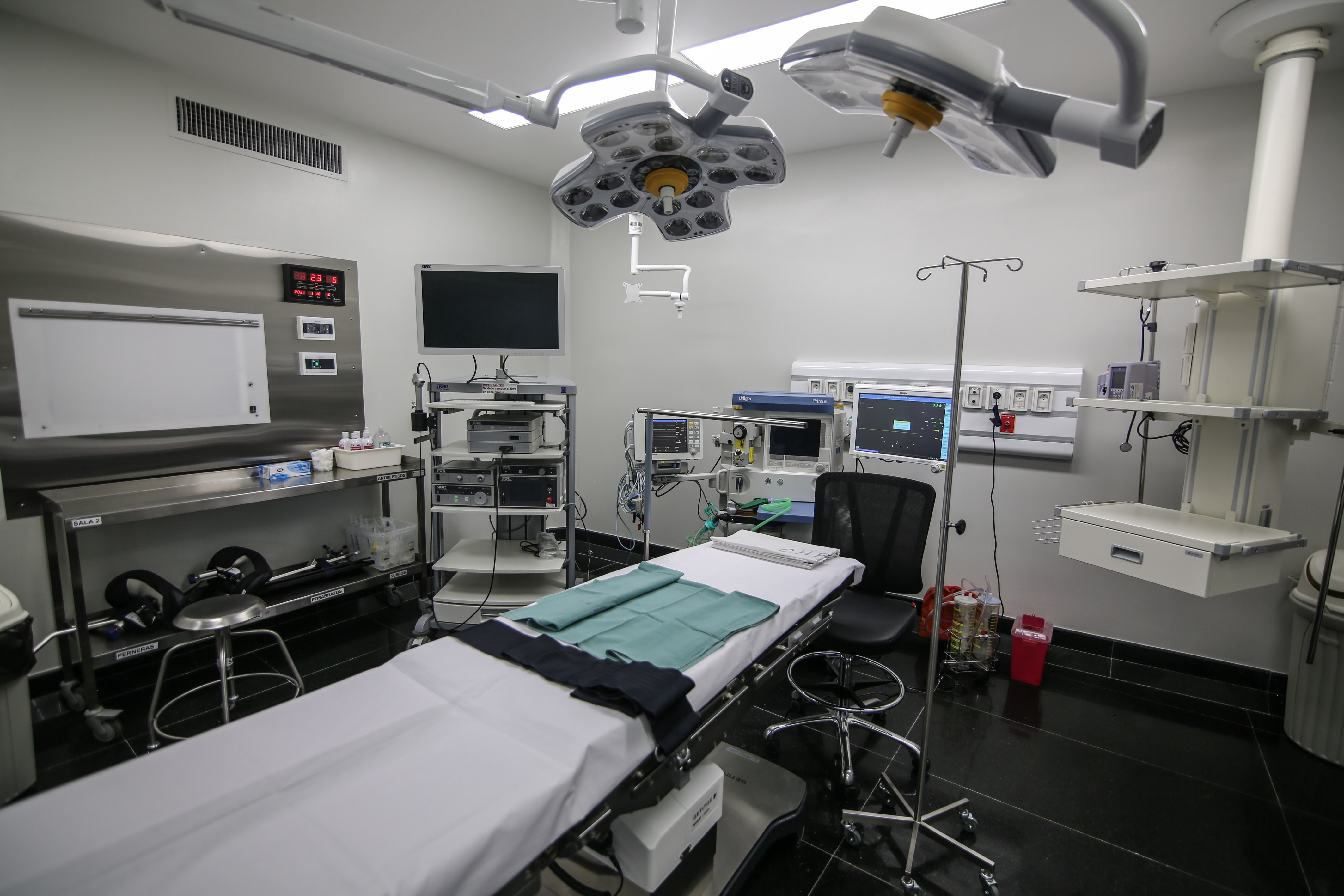 Centro Quirúrgico Pediátrico del hospital Pereira Rossell