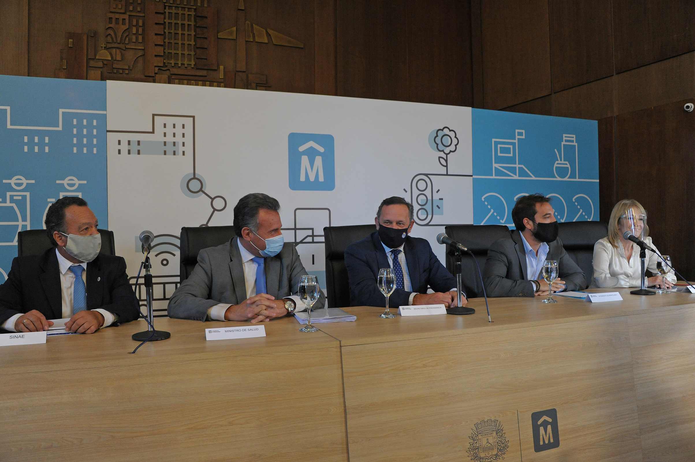 Secretario de Presidencia, Álvaro Delgado, participó de reunión y conferencia con Centro Coordinador de Emergencias Departamentales (Cecoed)