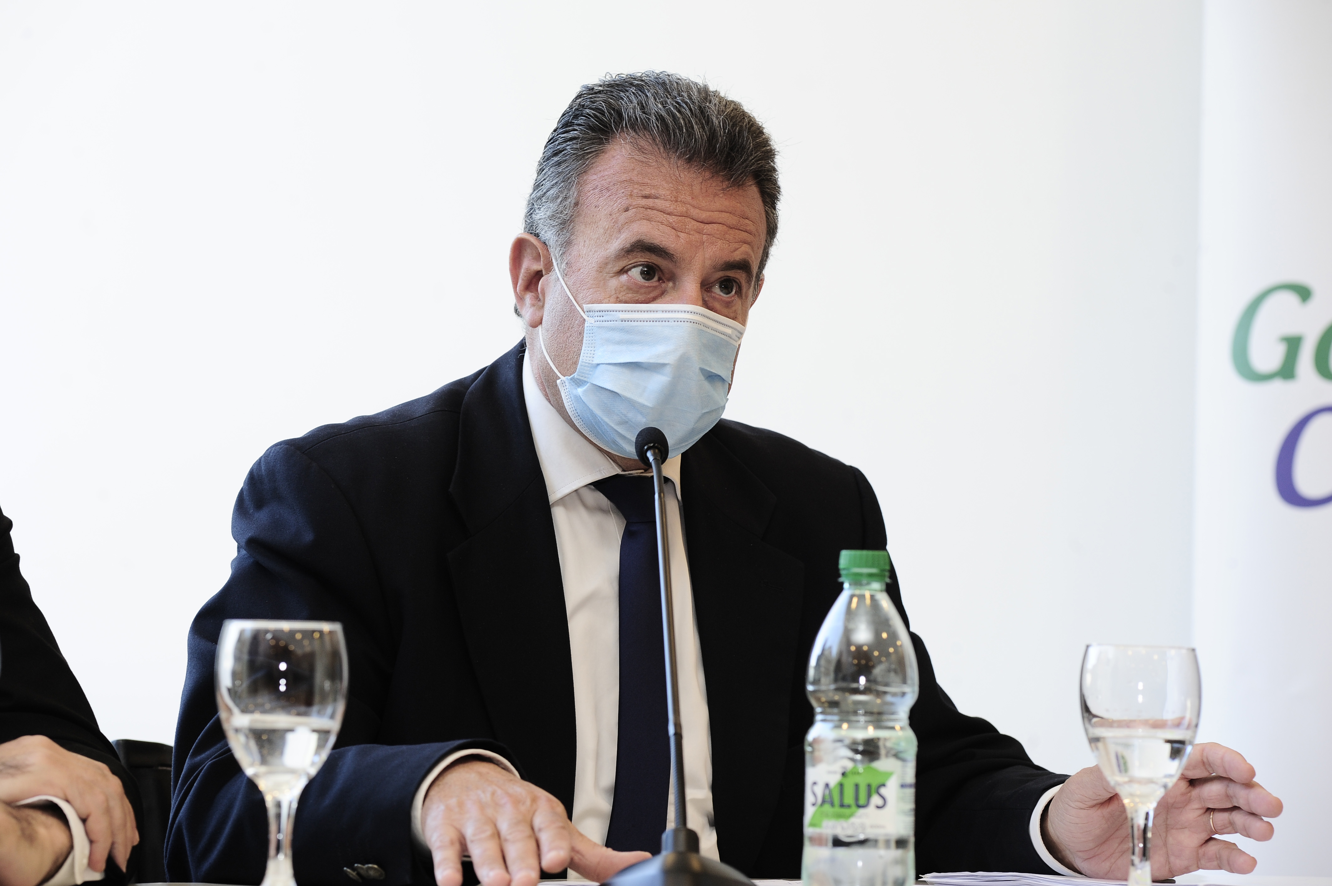 Ministro de Salud Pública, Daniel Salinas