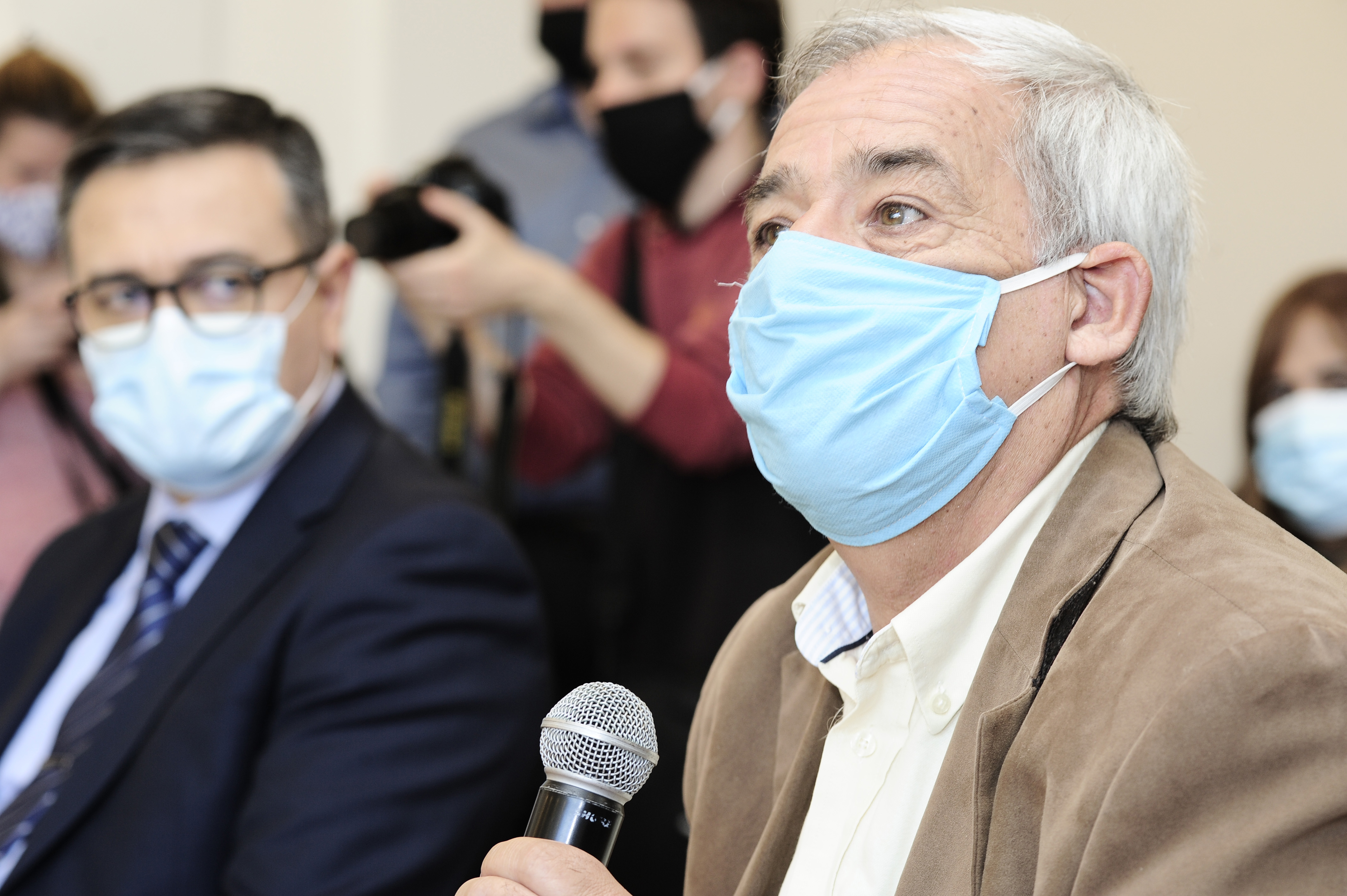 Participantes de la reunión evaluatoria de la emergencia sanitaria