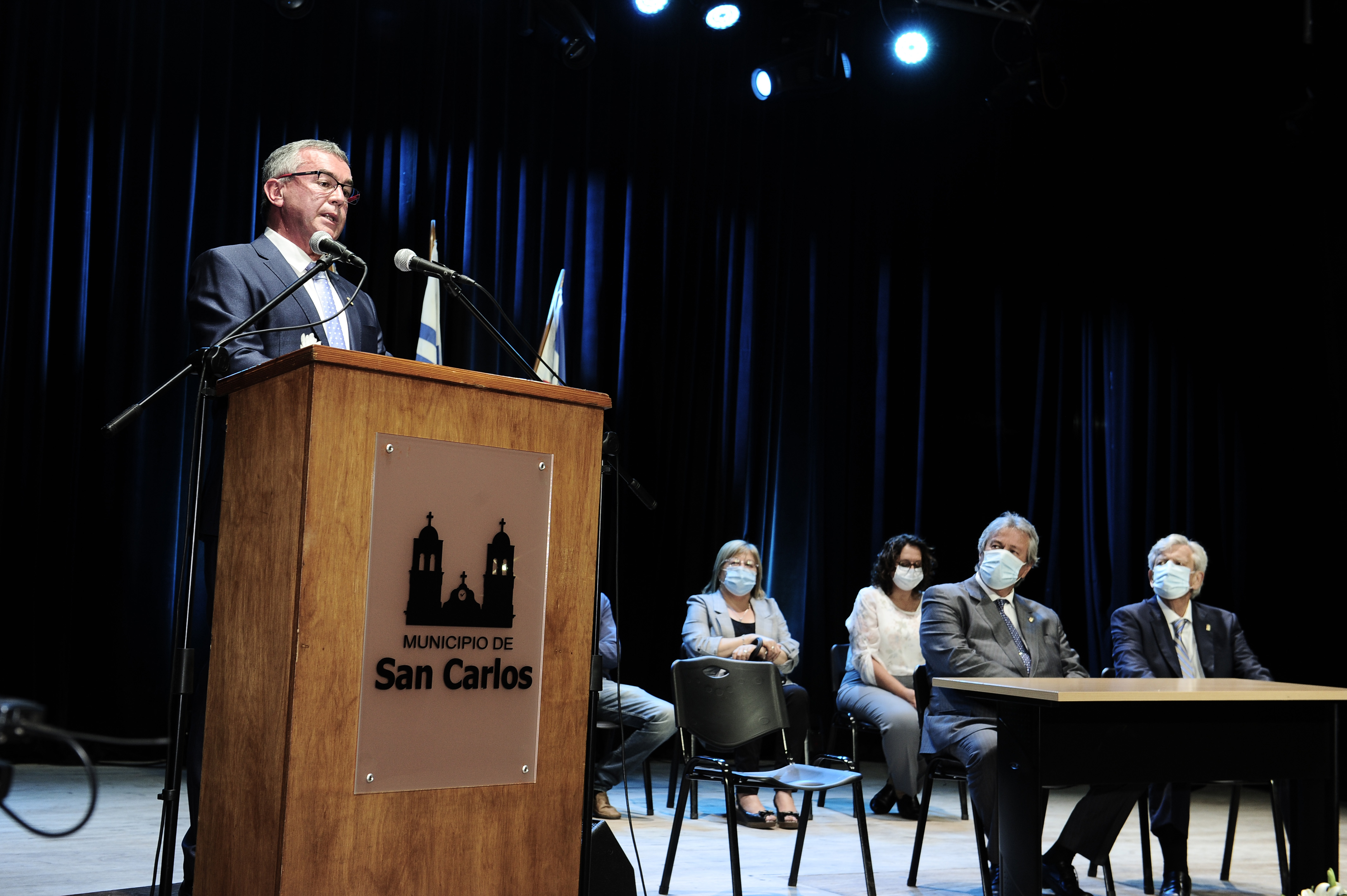 Palabras del nuevo alcalde de San Carlos, Carlos Pereyra
