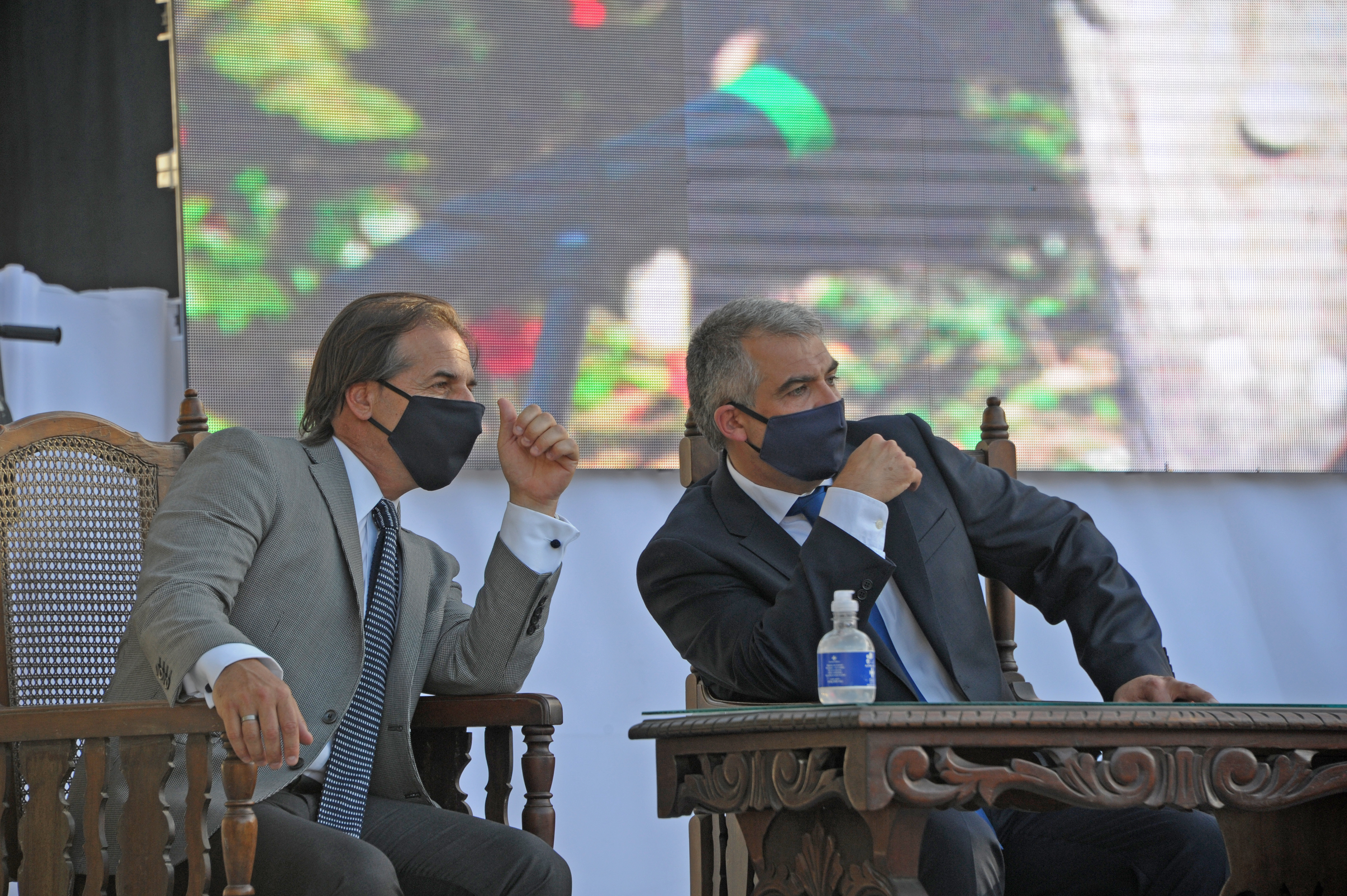 Presidente Luis Lacalle Pou participó, en Treinta y Tres, de la asunción del intendente Mario Silvera