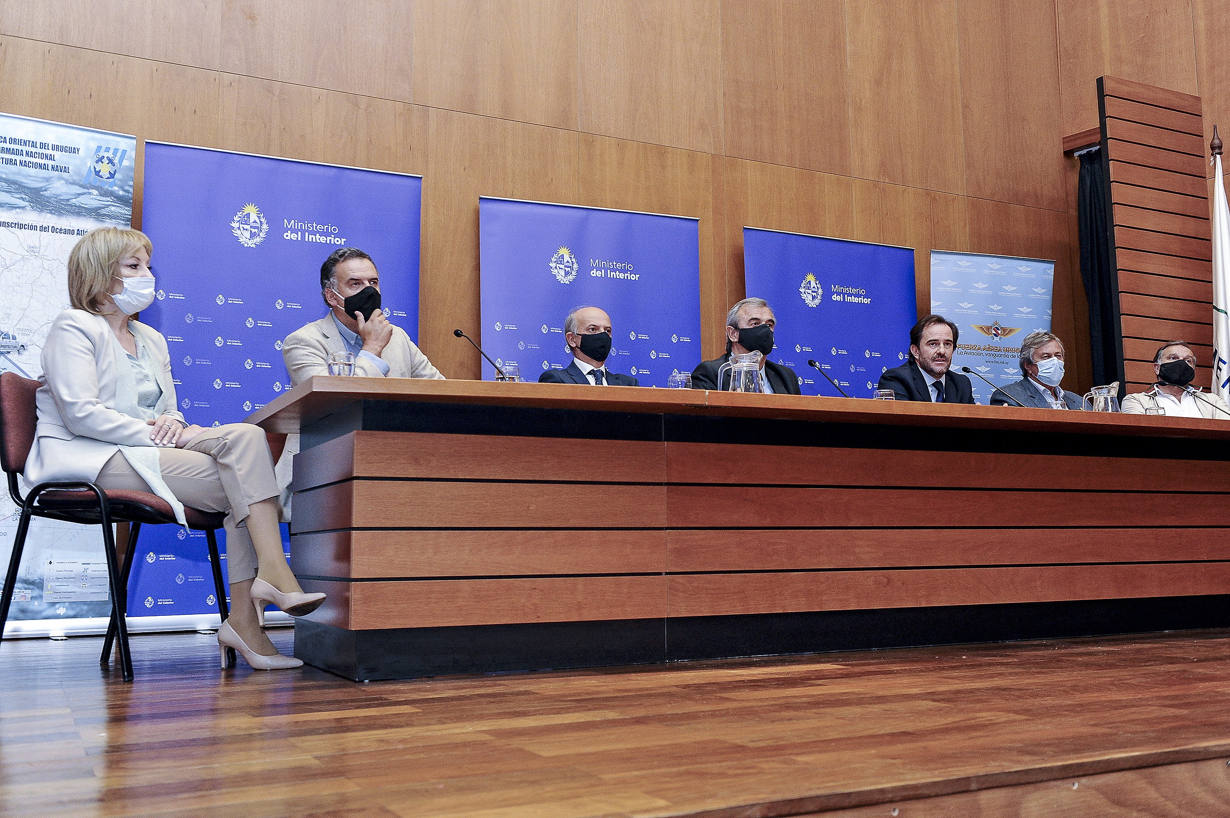 Autoridades en lanzamiento de Operativo Verano Azul