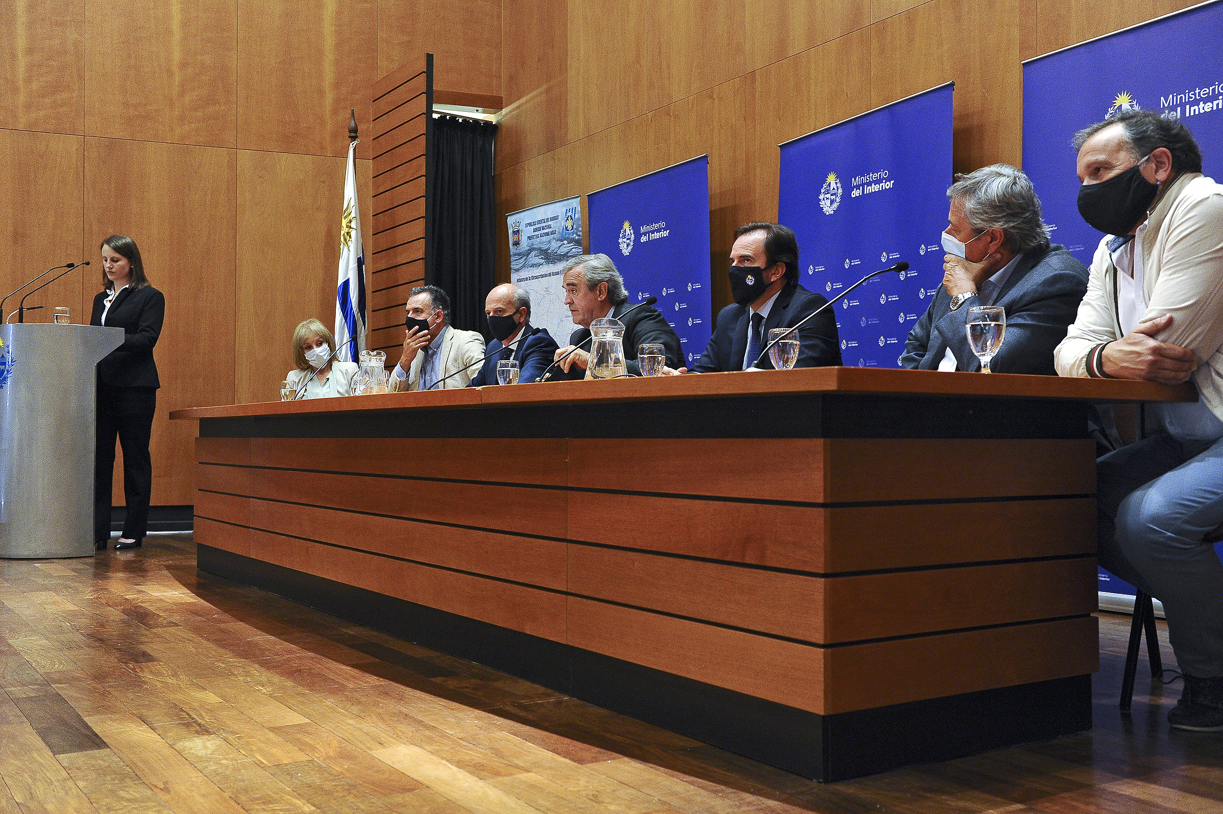 Autoridades en lanzamiento de Operativo Verano Azul