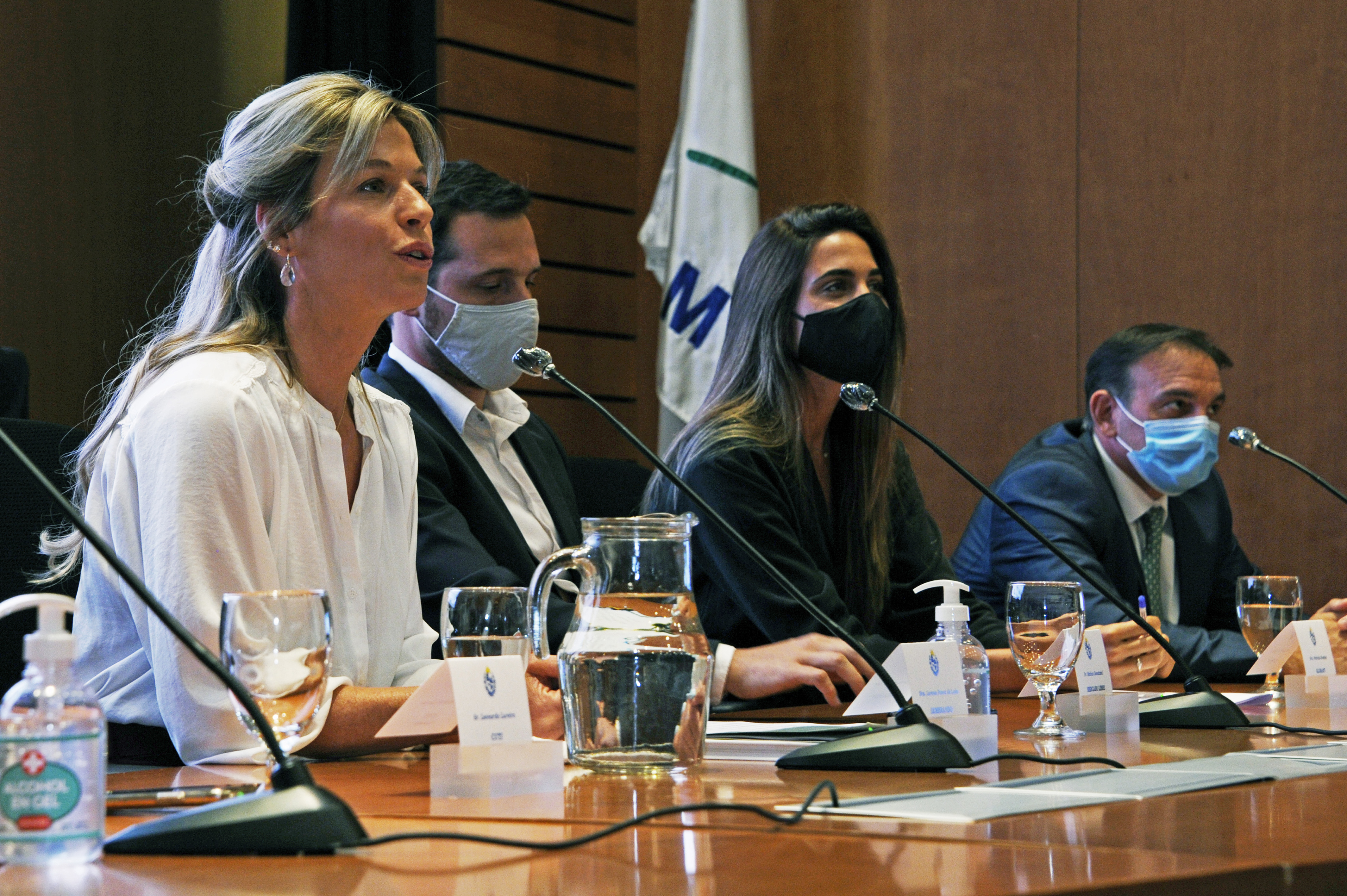 Lorena Ponce de León, en la presentación de 600 becas de programadores junior destinadas a jóvenes de entre 18 y 25 años