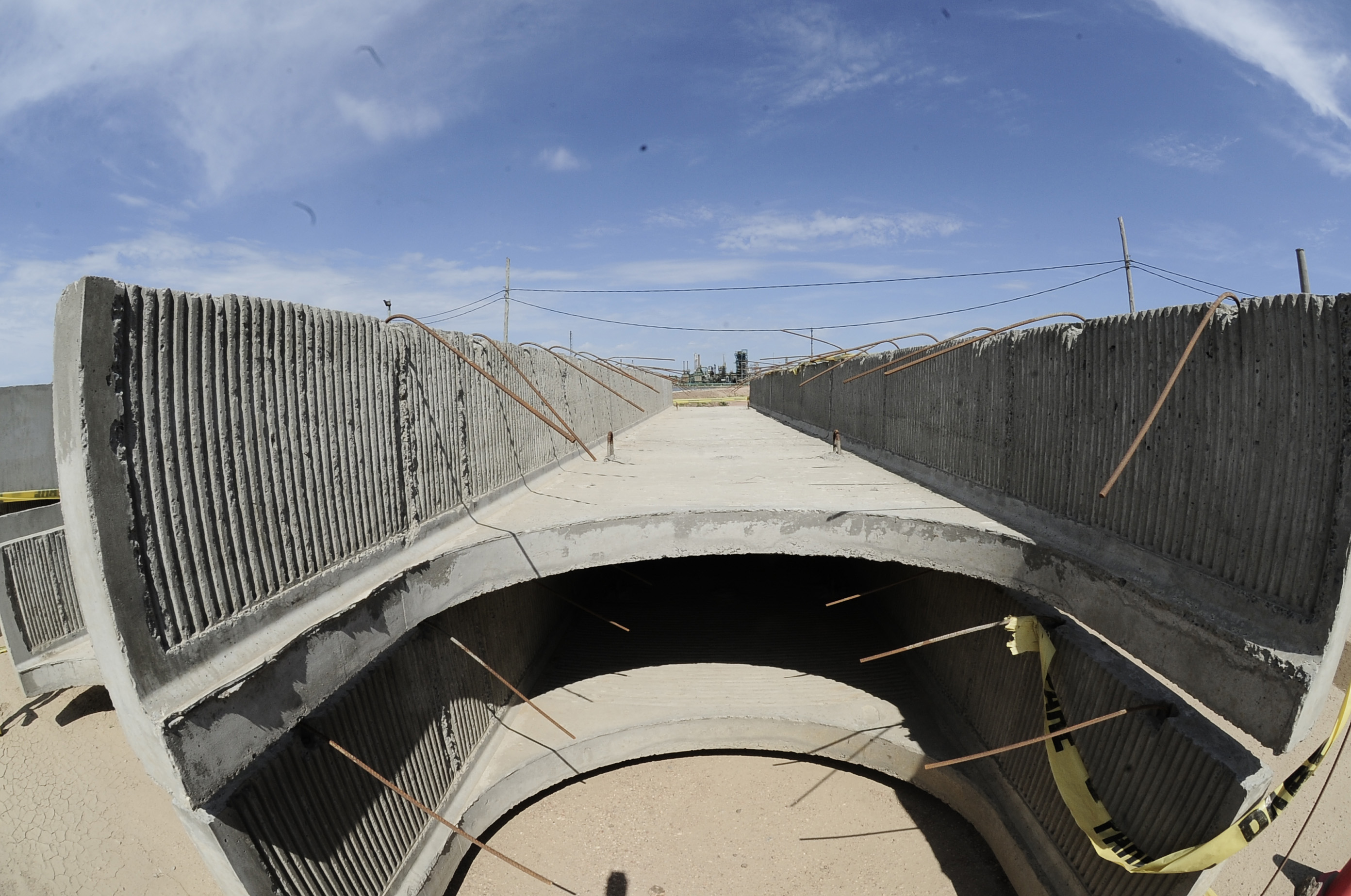 Recorrida por obras del puerto de Capurro
