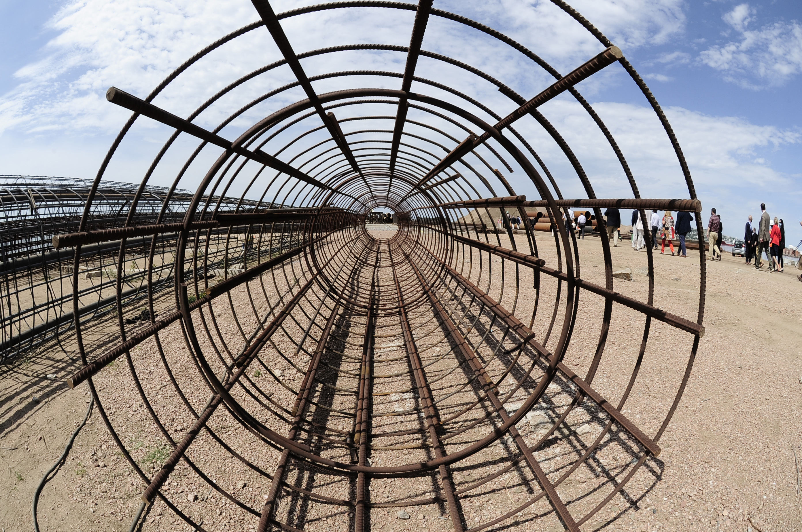 Recorrida por obras del puerto de Capurro