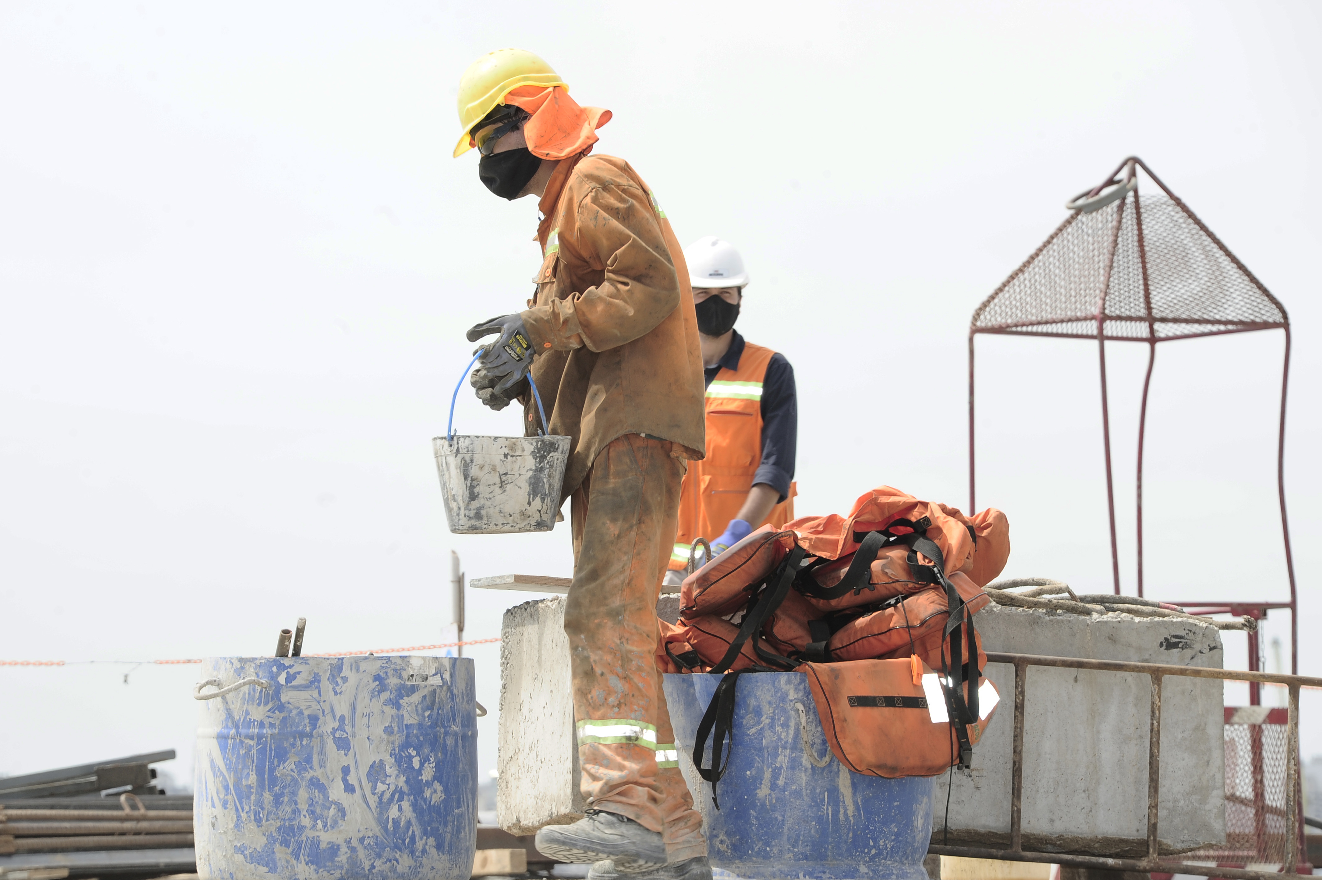 Recorrida por obras del puerto de Capurro