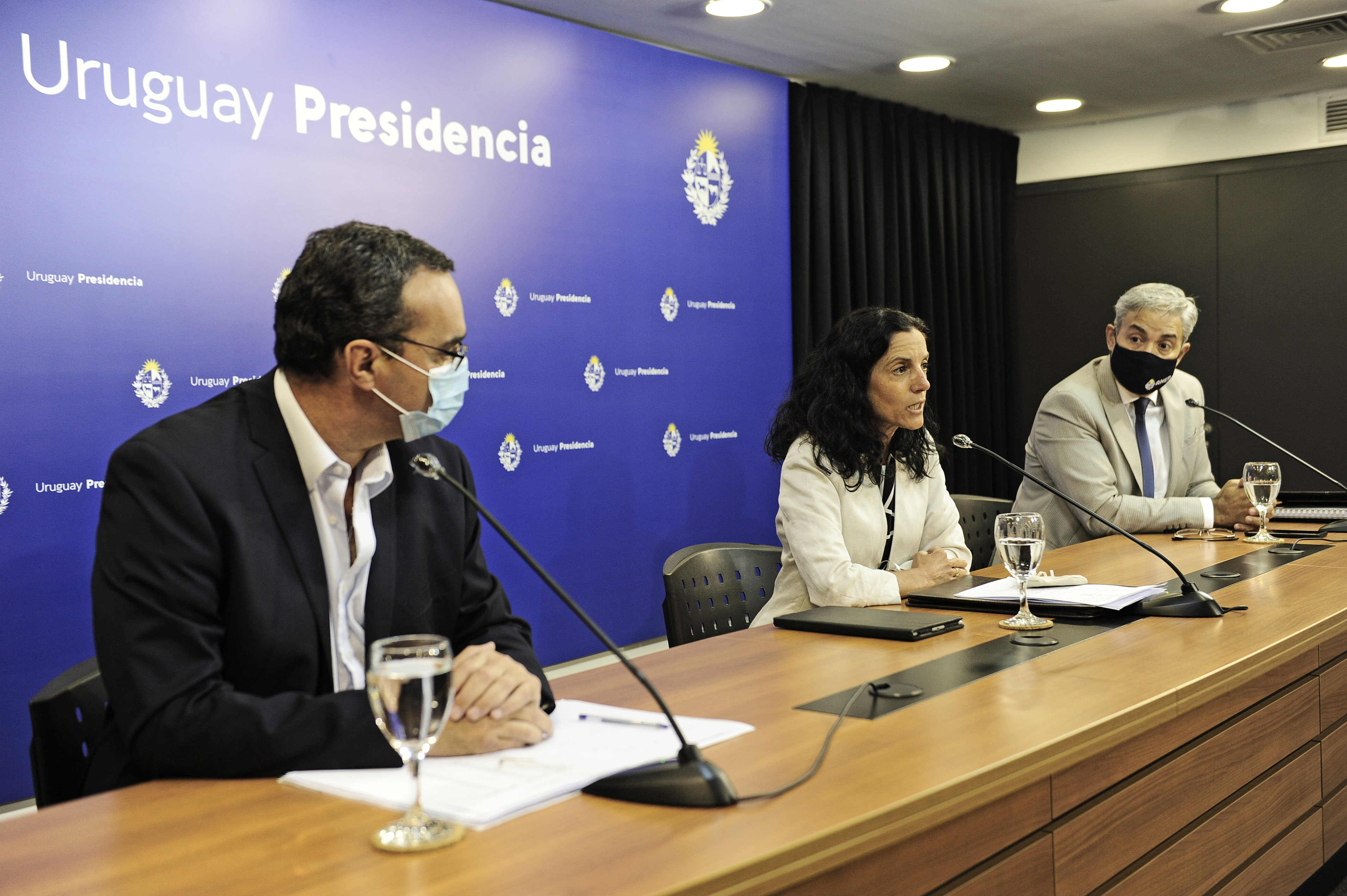 Pablo Bartol, Azucena Arbeleche y Robert Silva
