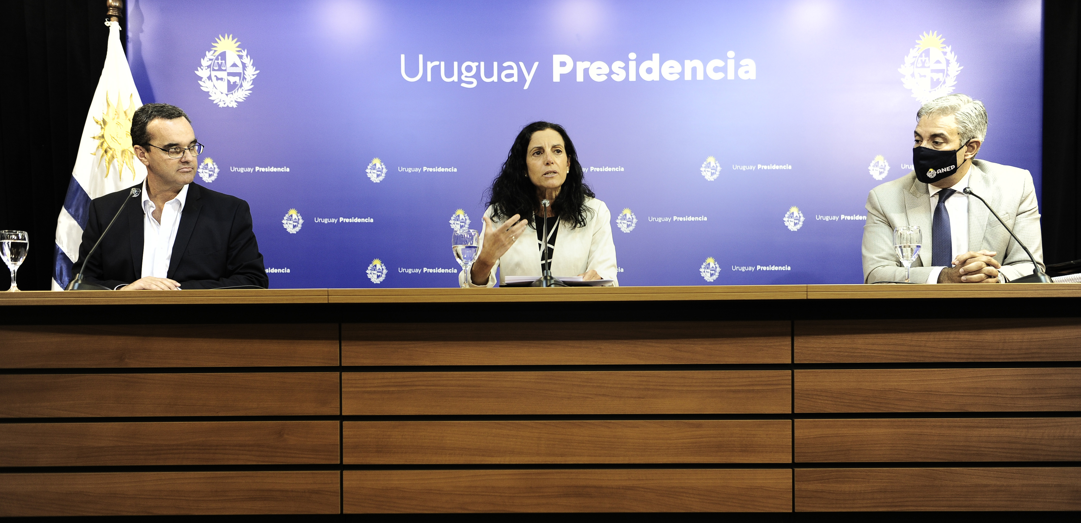 Pablo Bartol, Azucena Arbeleche y Robert Silva