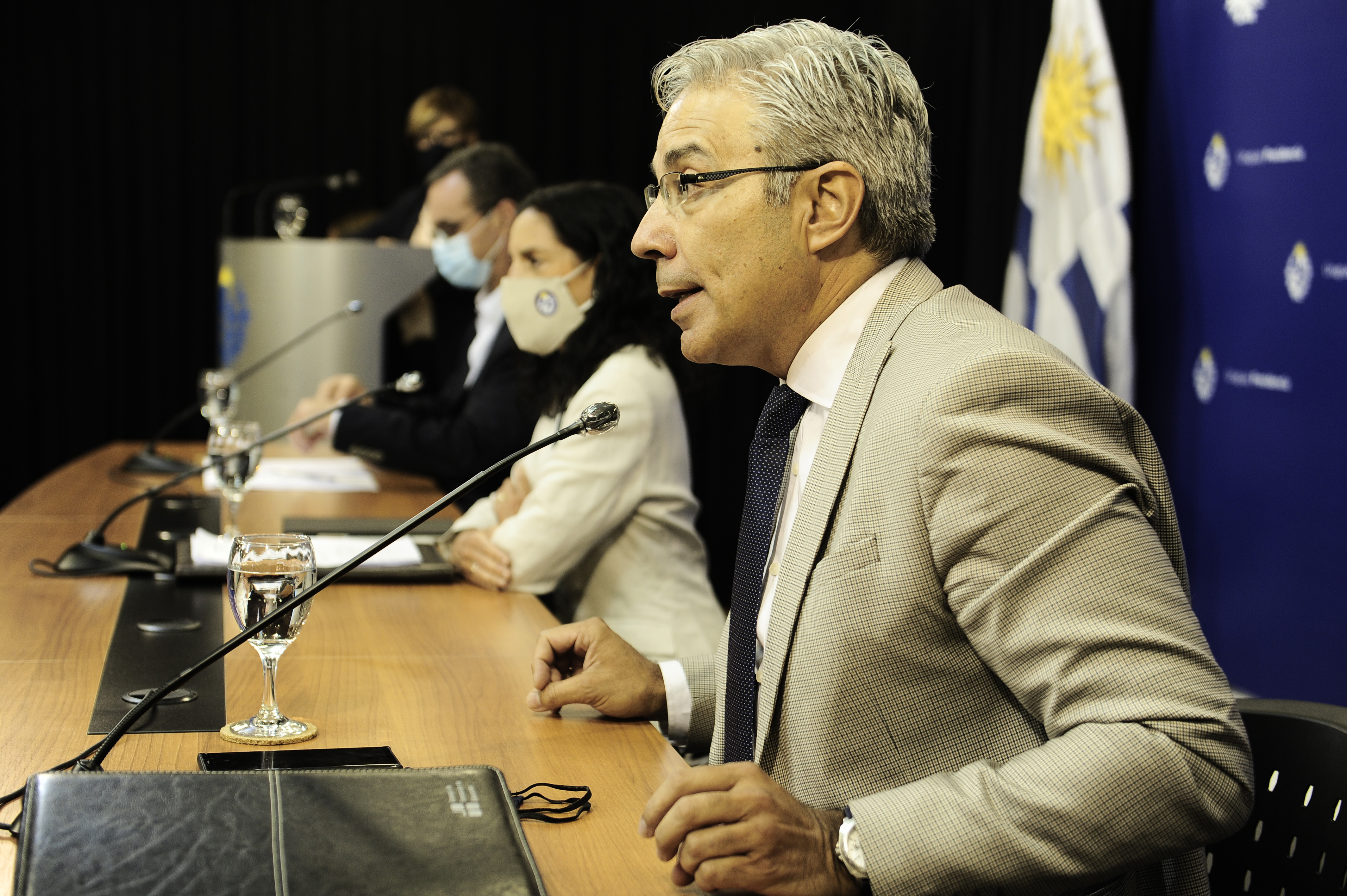 Pablo Bartol, Azucena Arbeleche y Robert Silva