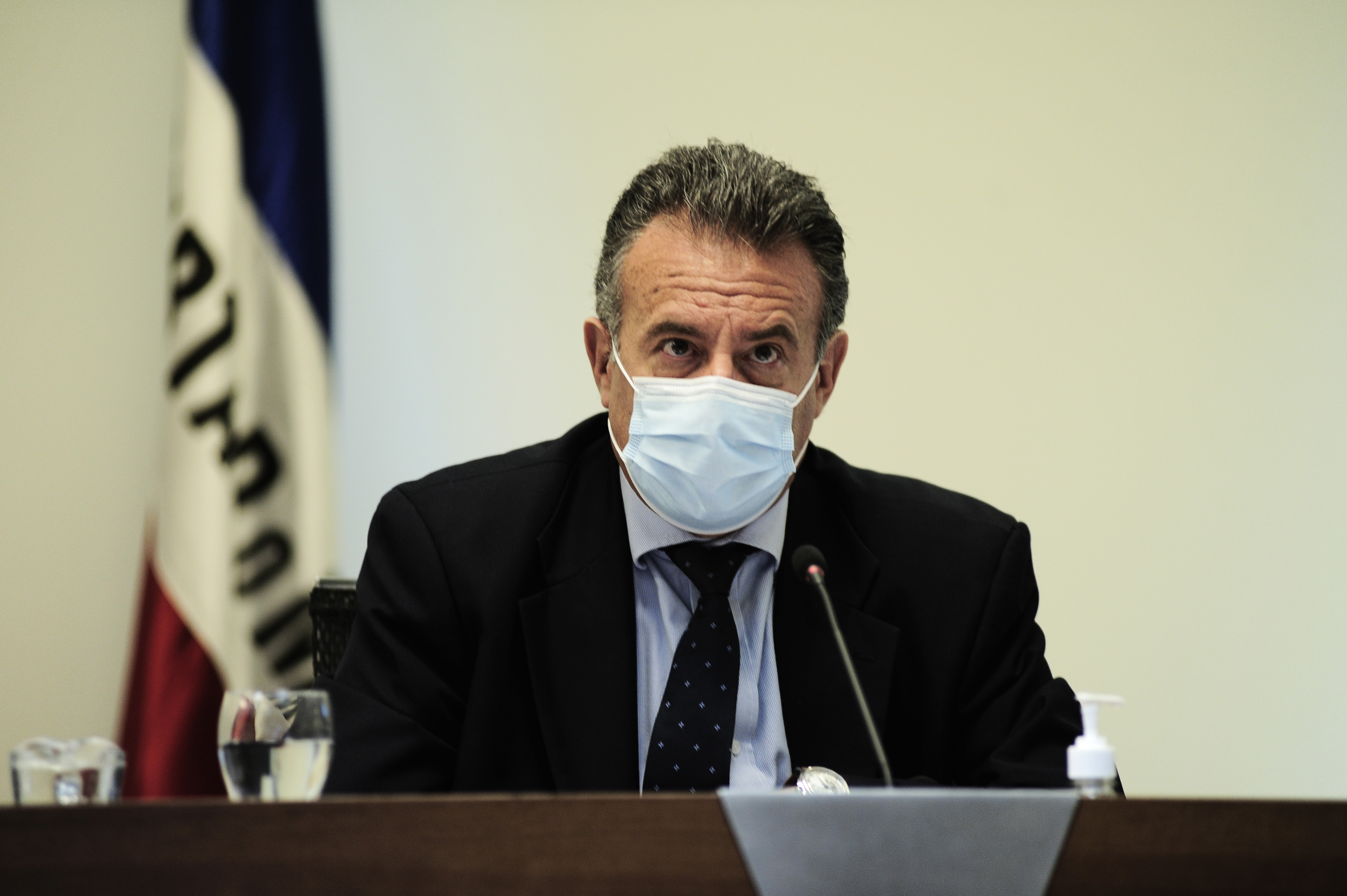 Ministro de Salud Pública, Daniel Salinas
