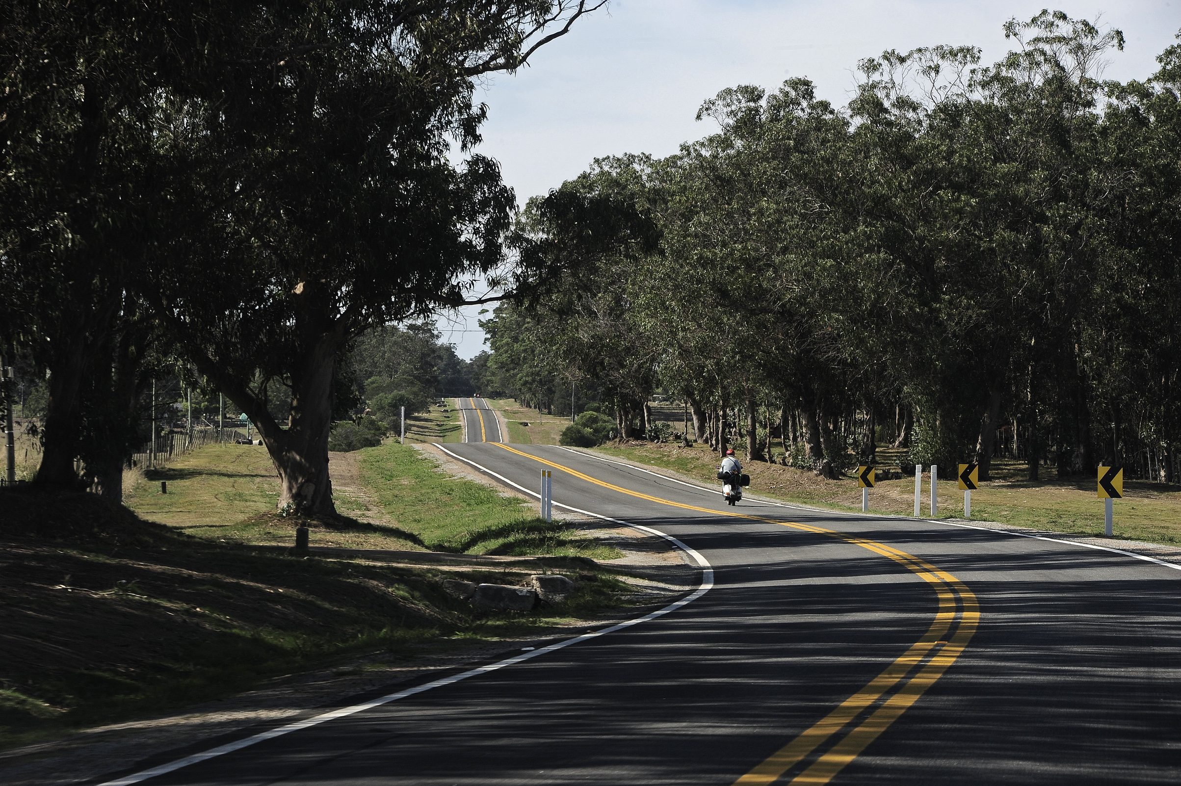 Inauguaración de obras en rutas 10 y 104