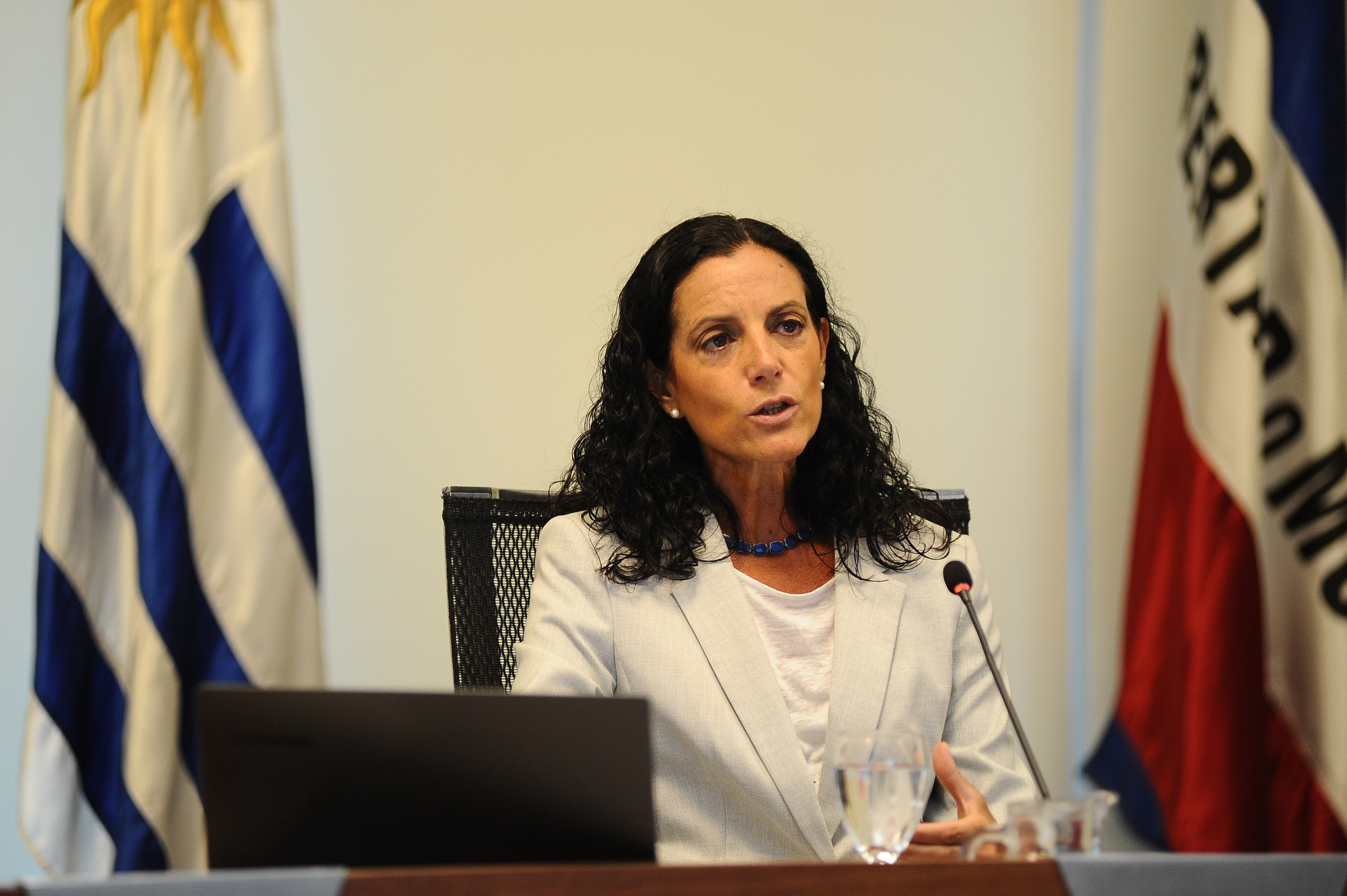 Ministra de Economía y Finanzas, Azucena Arbeleche, presentó, vía streaming, resultados fiscales correspondientes a 2020