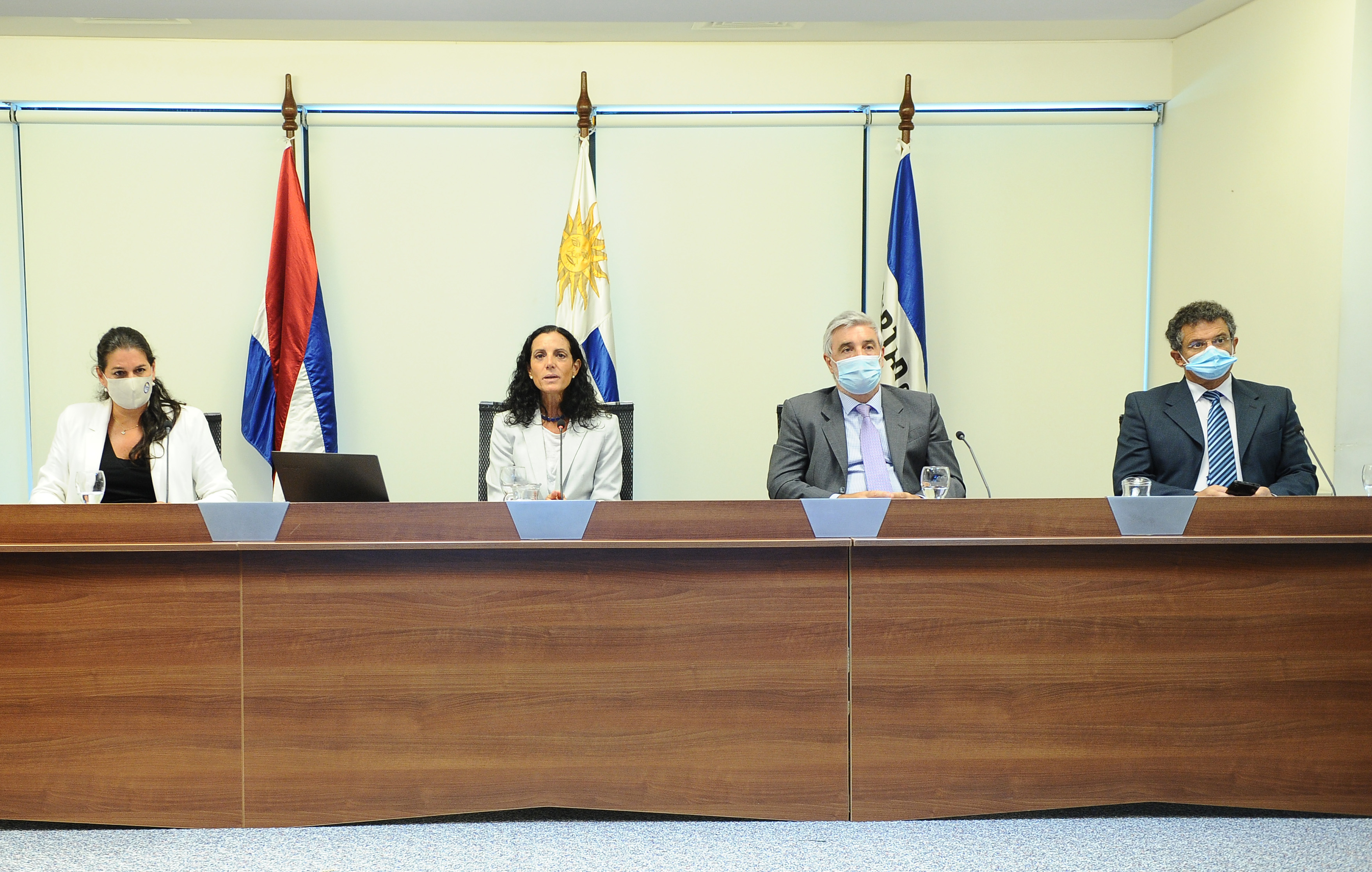 Ministra de Economía y Finanzas, Azucena Arbeleche, presentó, vía streaming, resultados fiscales correspondientes a 2020
