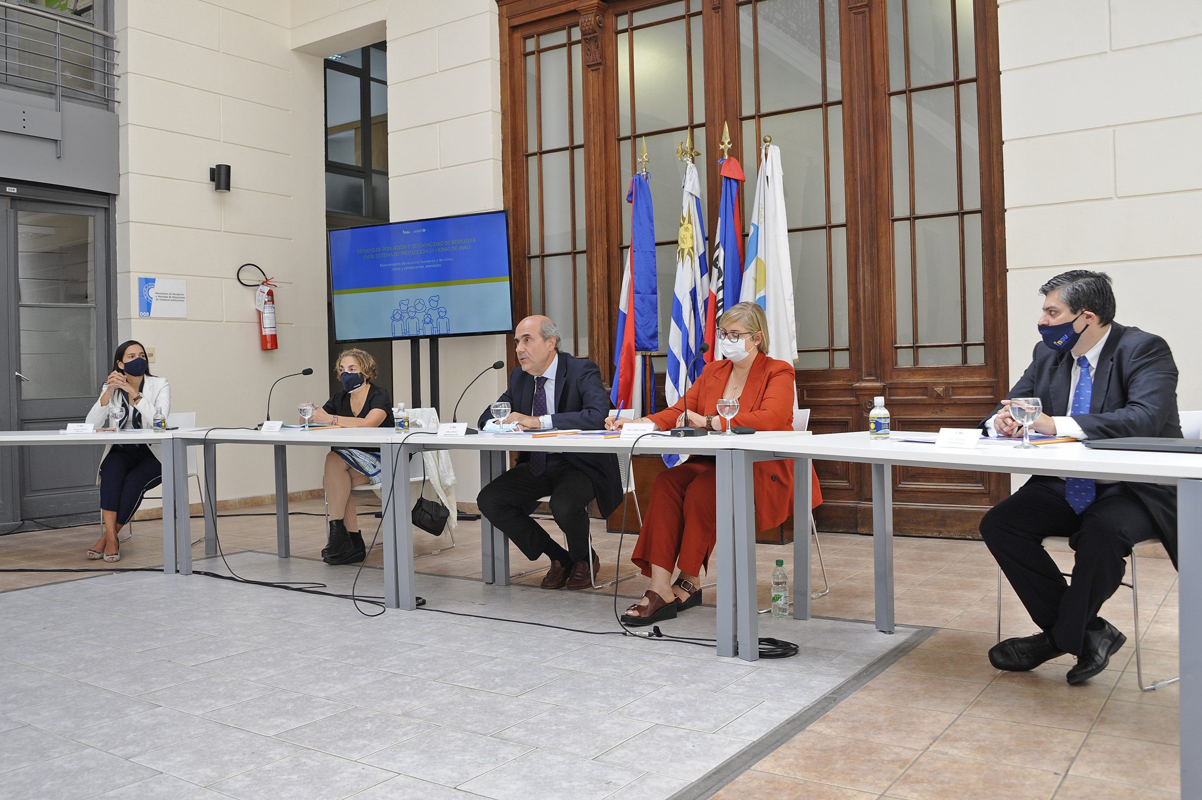 Presentación del informe Estudio de población y de capacidad de respuesta en el sistema de protección de 24 Instituto Nacional del Niño y Adolescente