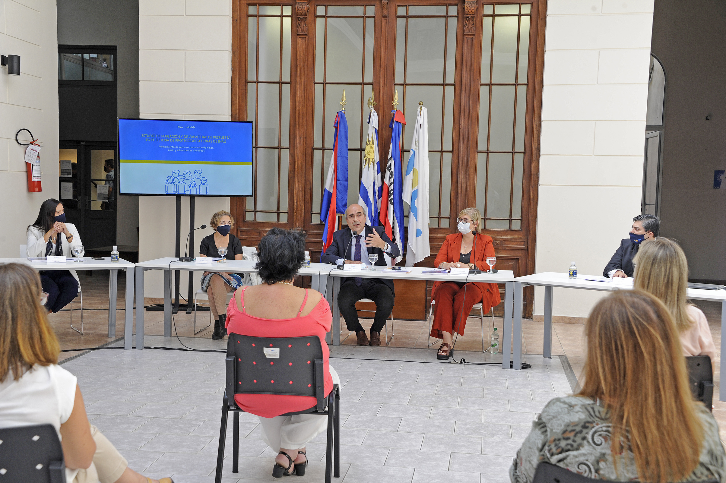 Presentación del informe Estudio de población y de capacidad de respuesta en el sistema de protección de 24 Instituto Nacional del Niño y Adolescente