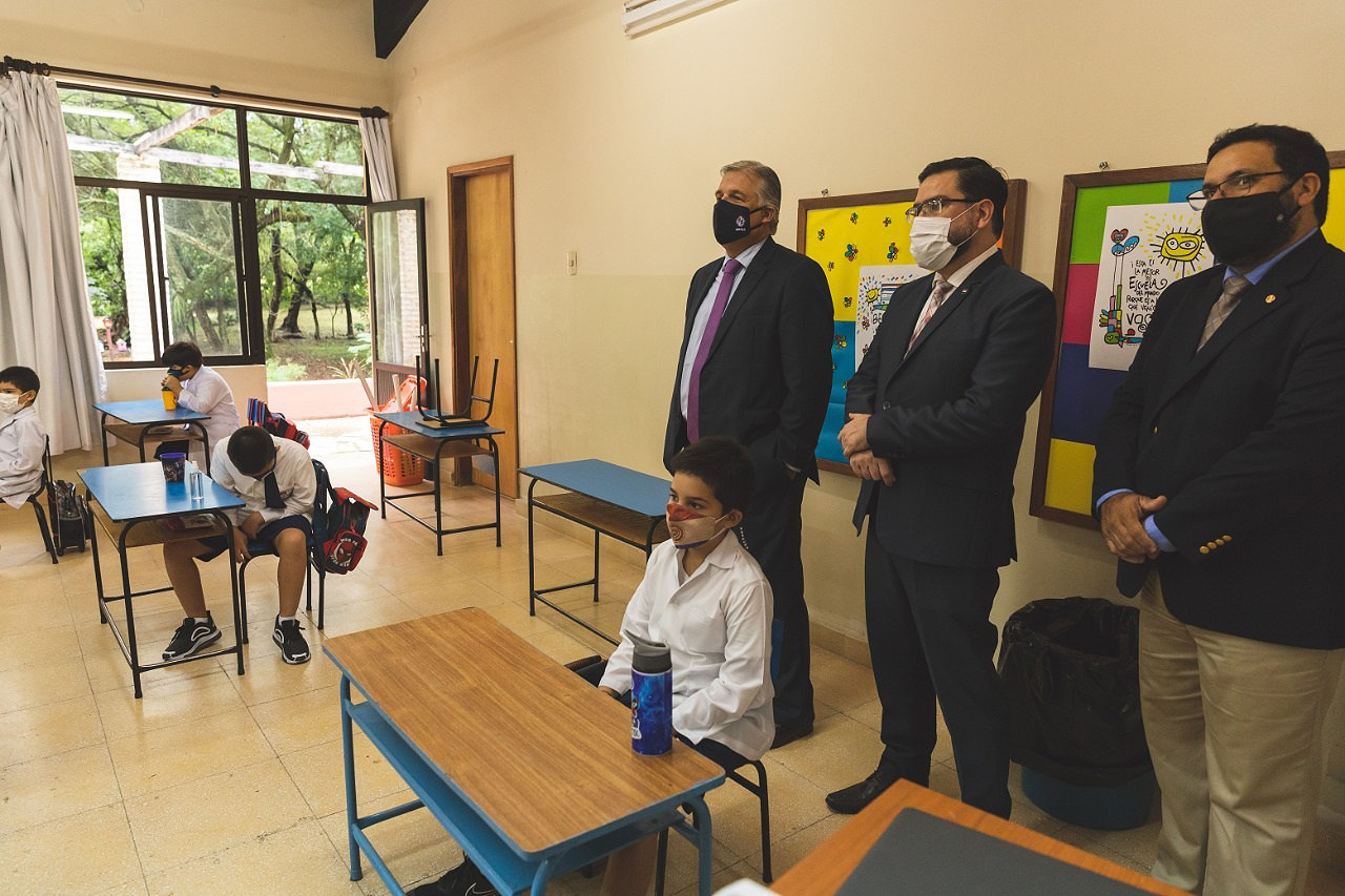 Gira del canciller Francisco Bustillo en Paraguay