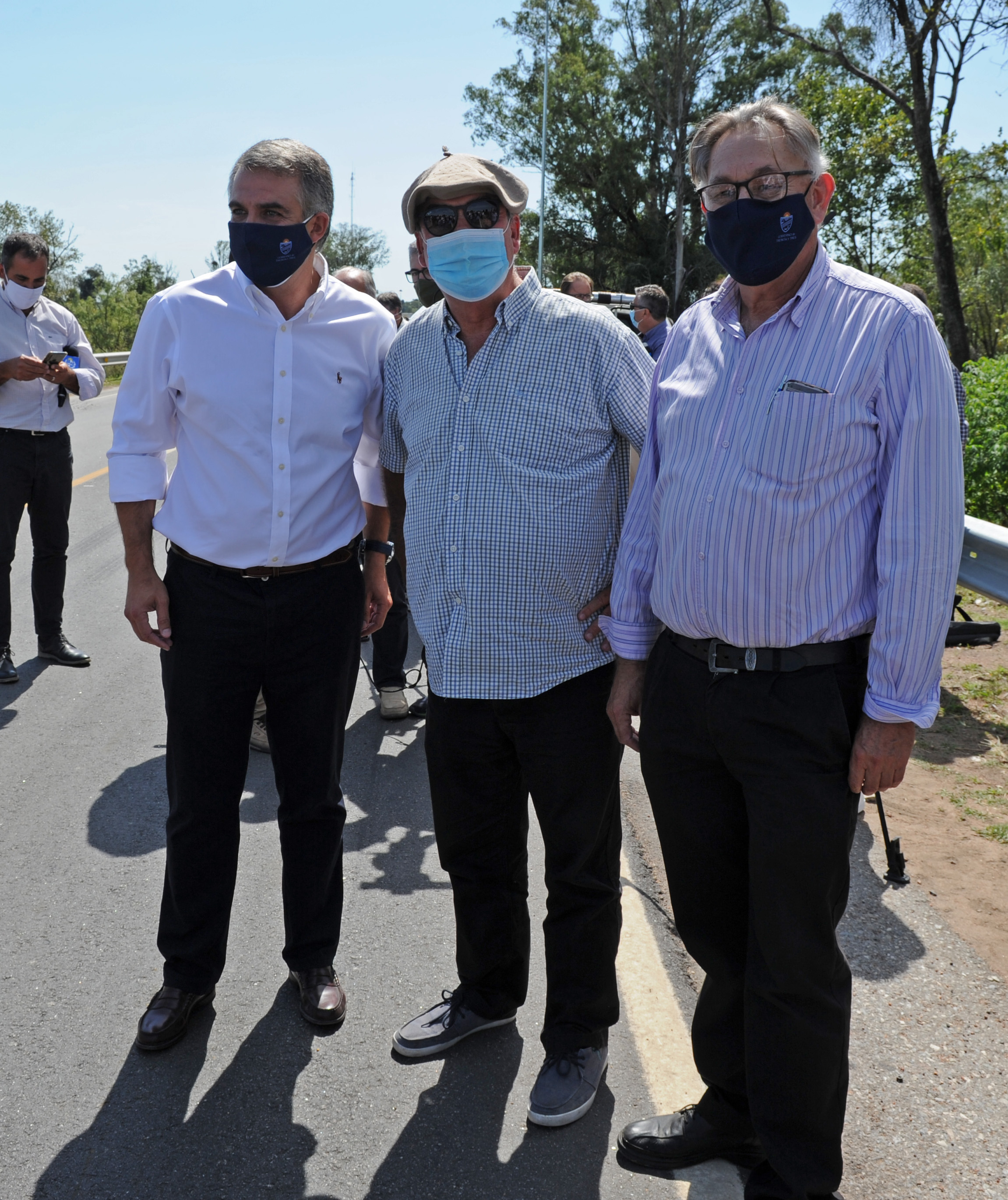 Inauguración del puente Maestro Rubén Lena, que permite el acceso a la ciudad de Treinta y Tres por la ruta 8
