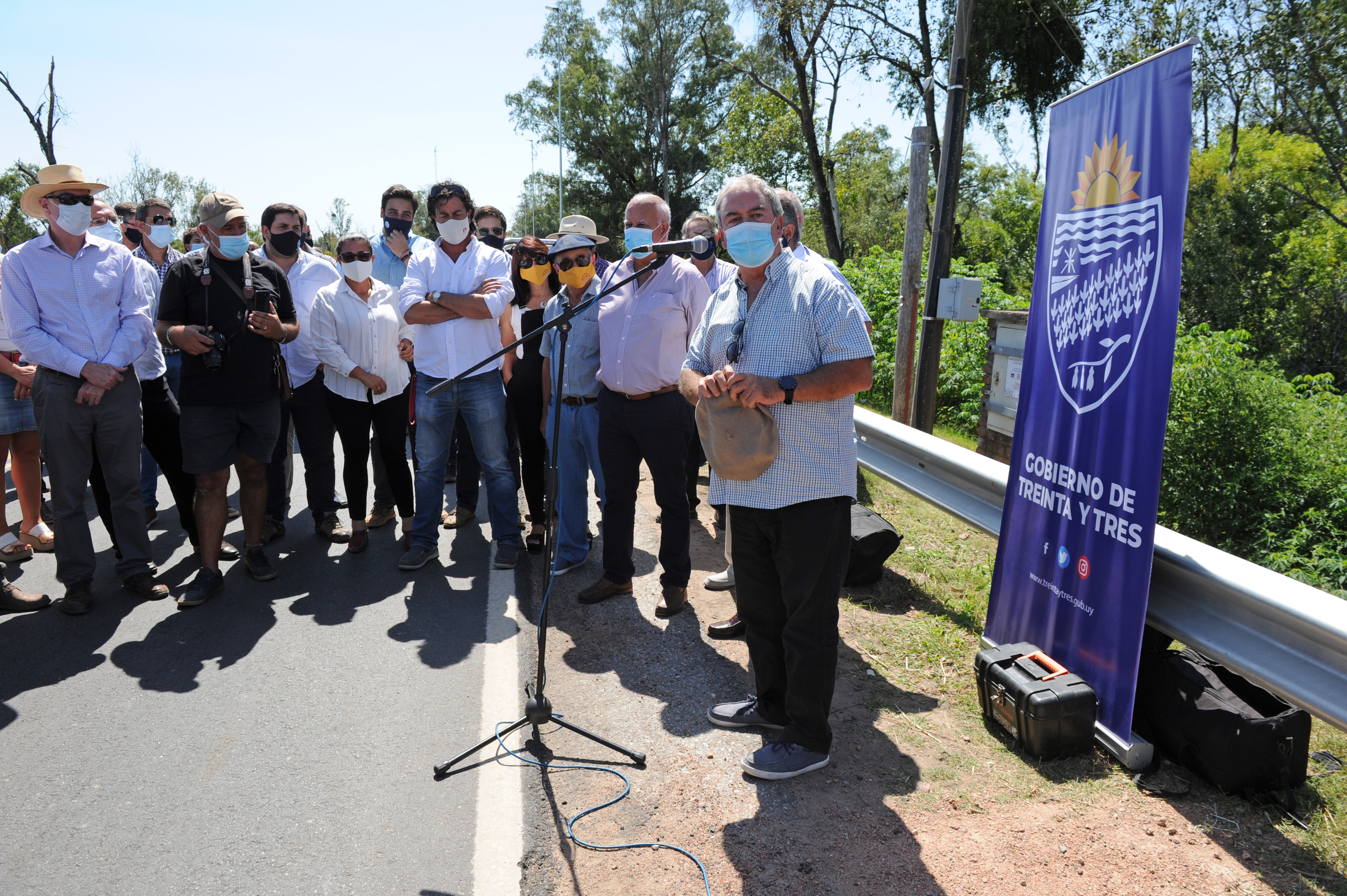 Palabras del ministro de Transporte y Obras Públicas, Luis Alberto Heber