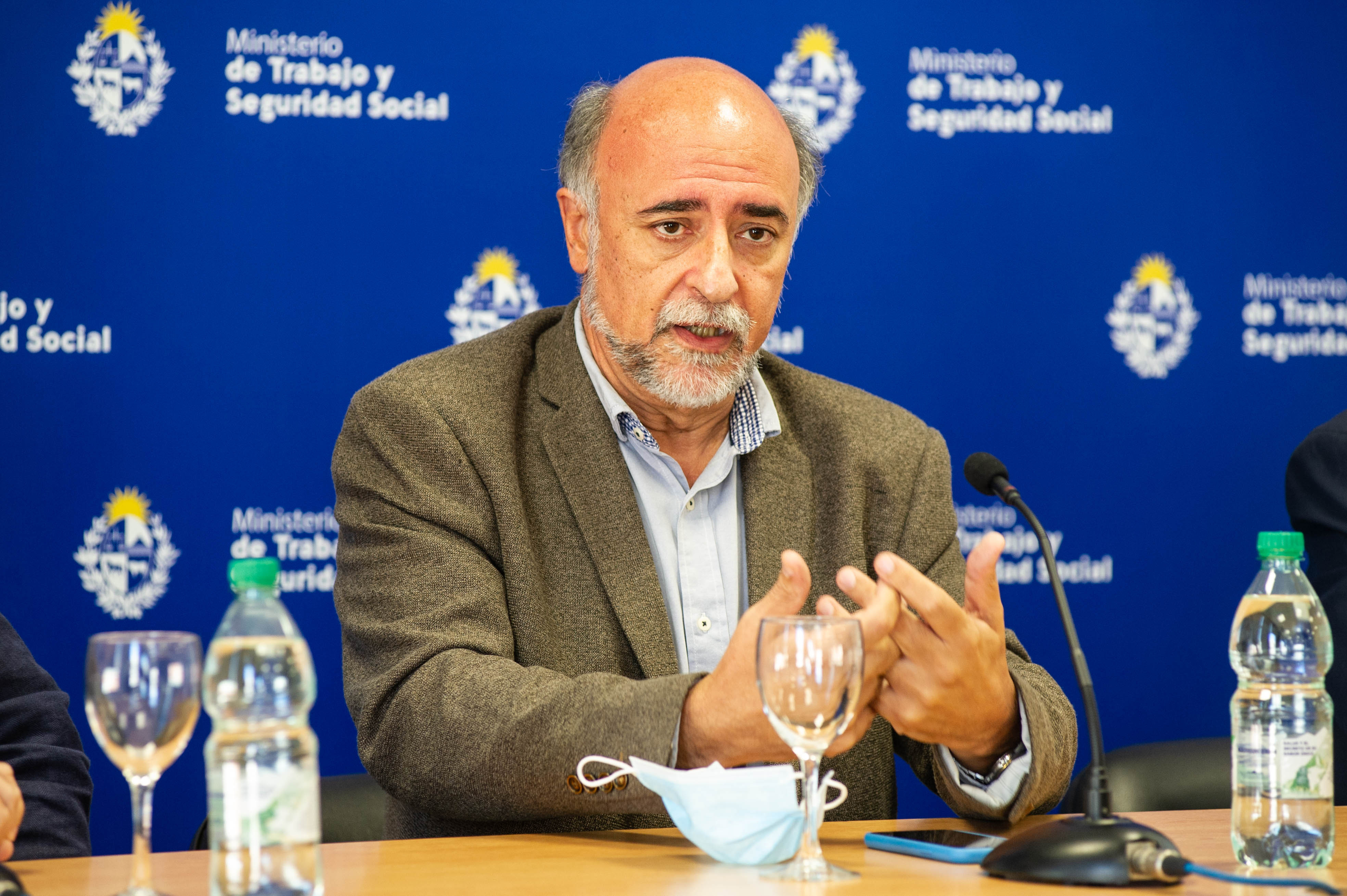 Ministro de Trabajo y Seguridad Social, Pablo Mieres