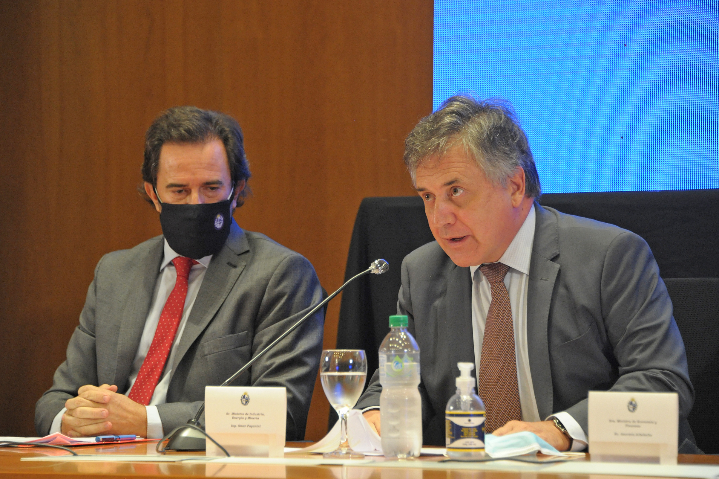 Presidente Luis Lacalle Pou participó en la presentación de nuevas medidas de apoyo social, laboral y productivo