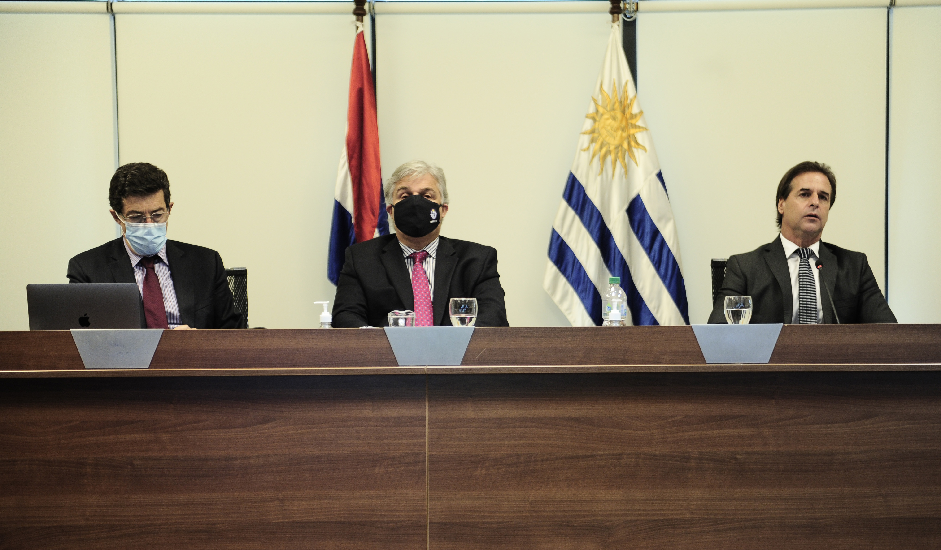 Presidente Lacalle Pou durante la 27.ª Cumbre Iberoamericana de Jefes de Estado y de Gobierno