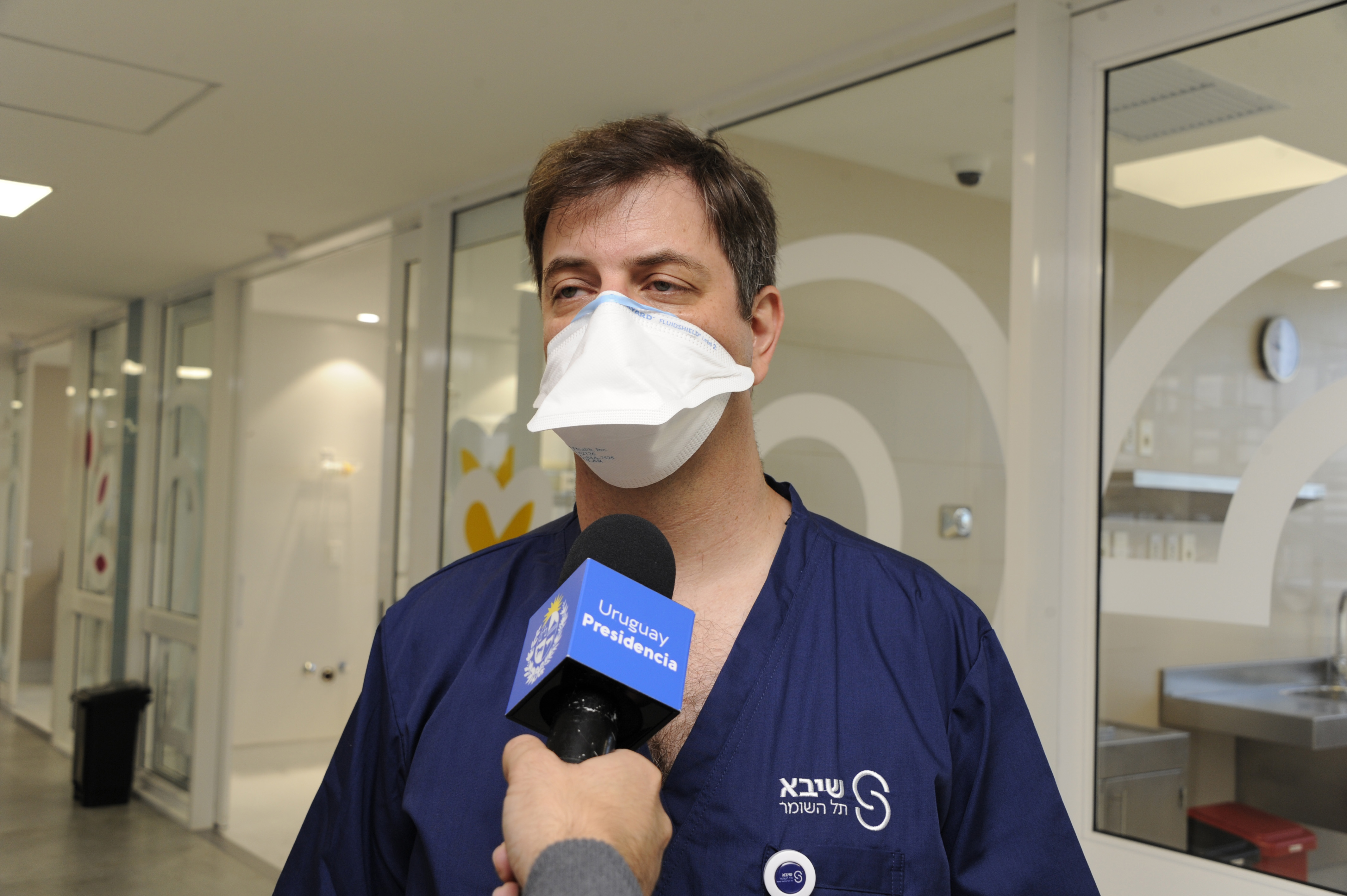 Médico senior de la Unidad de CTI de Coronavirus, Rony Eshkenazy