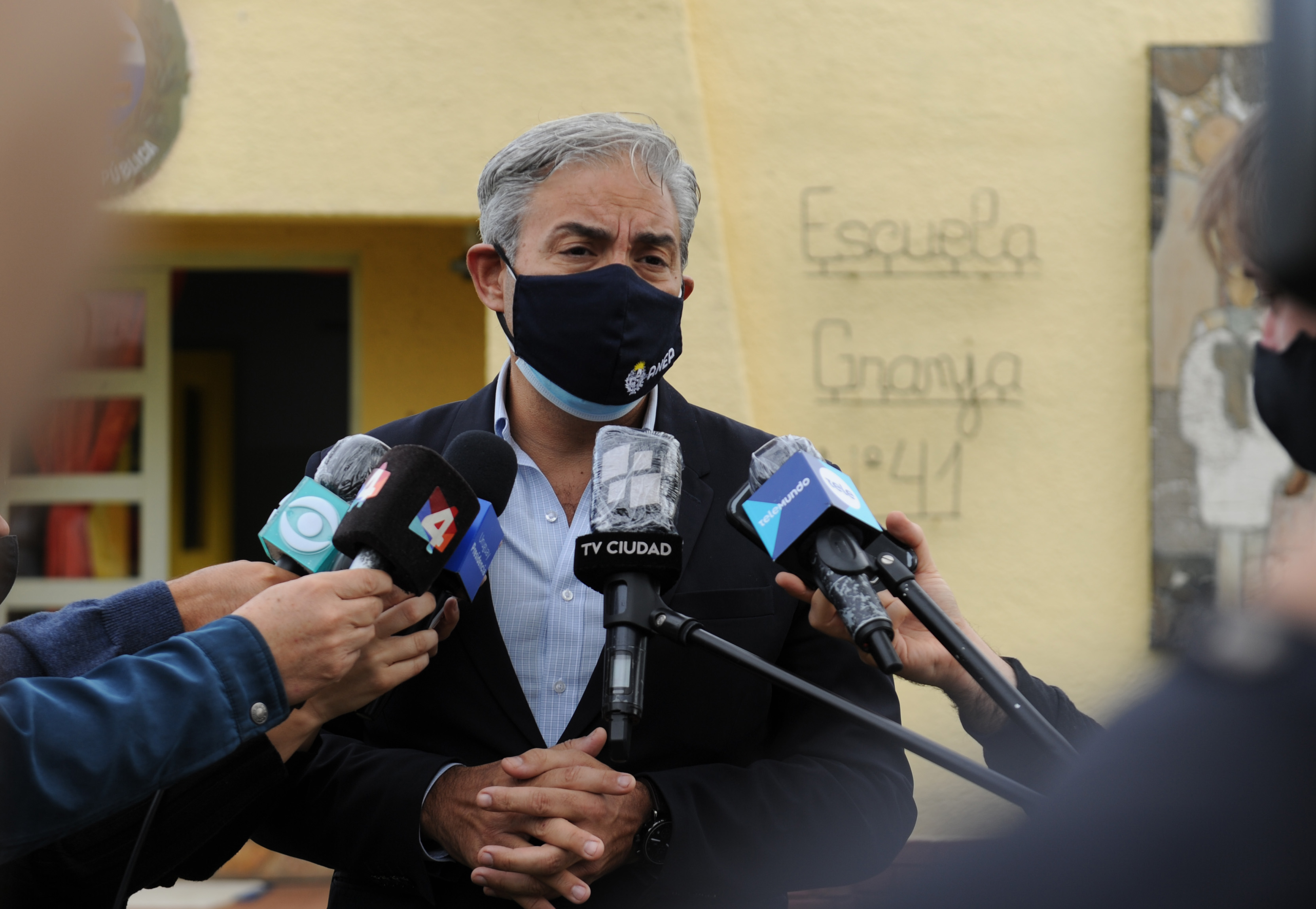 Reintegro a clase de los alumnos de la escuela rural n.° 41, Alfredo Zitarrosa