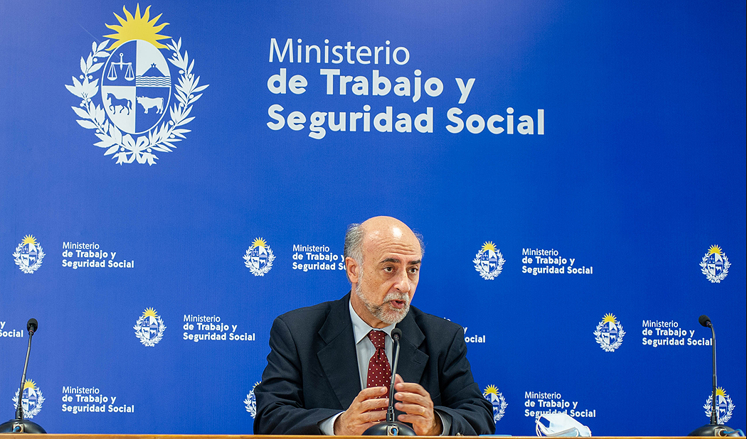Ministro de Trabajo y Seguridad Social, Pablo Mieres