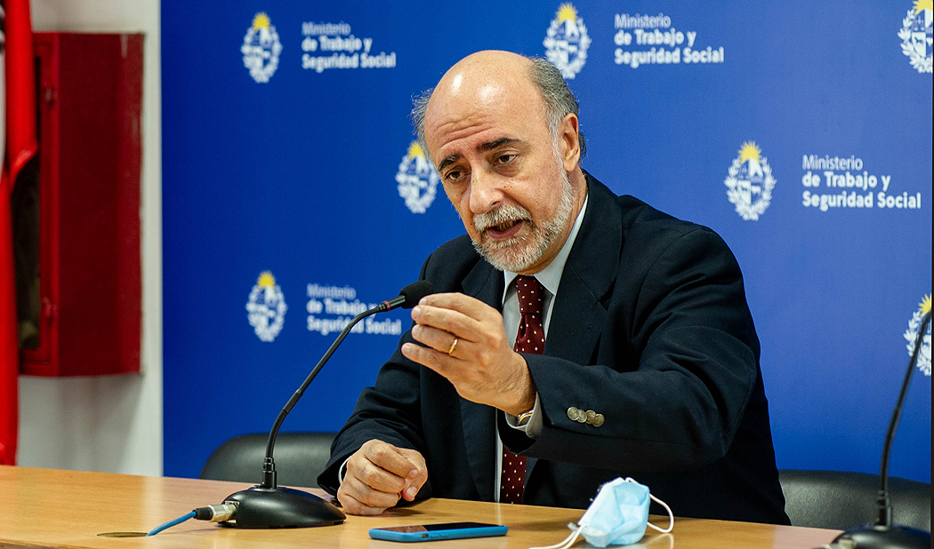 Ministro de Trabajo y Seguridad Social, Pablo Mieres