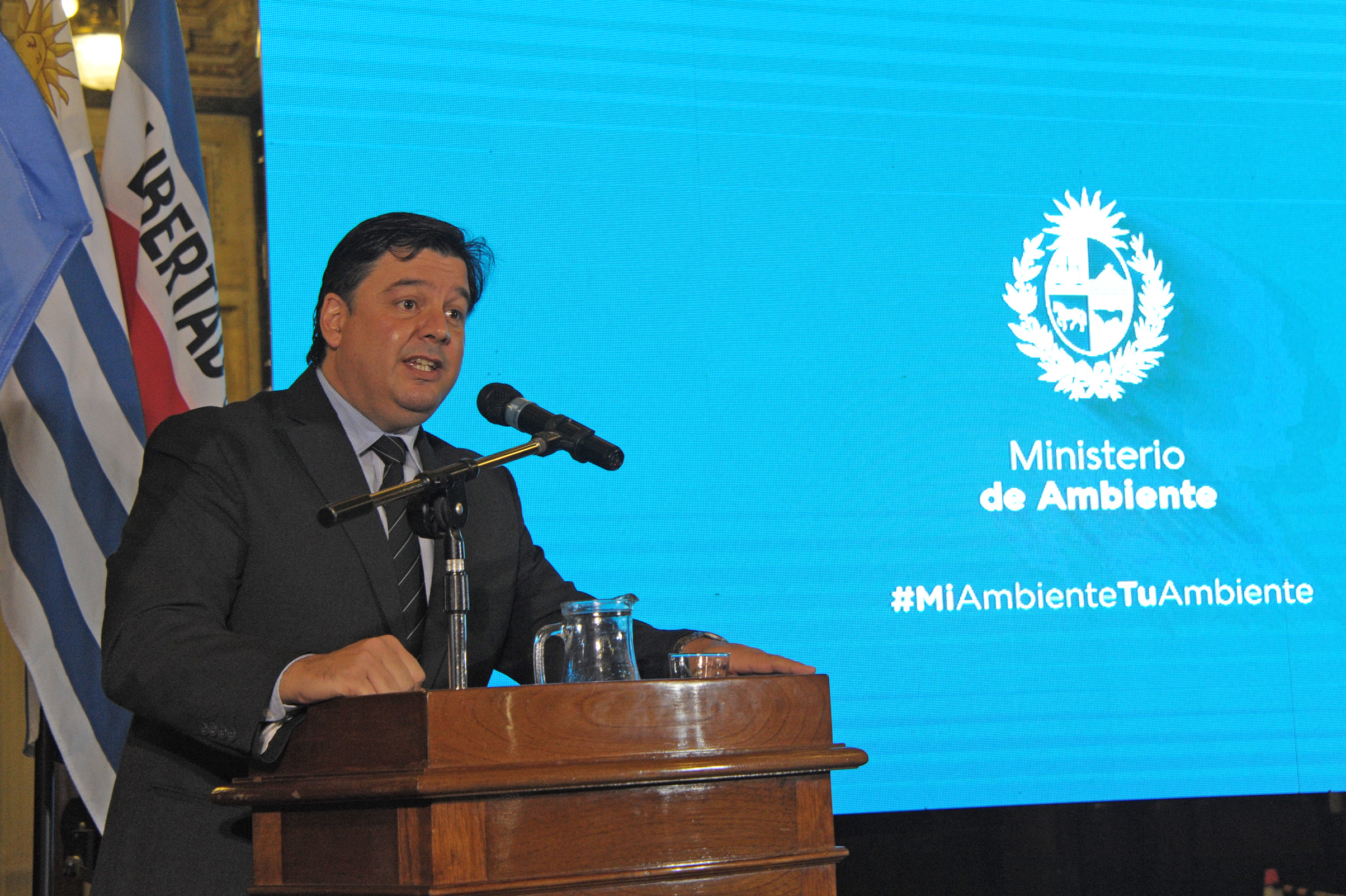 Ministro de Ambiente, Adrián Peña