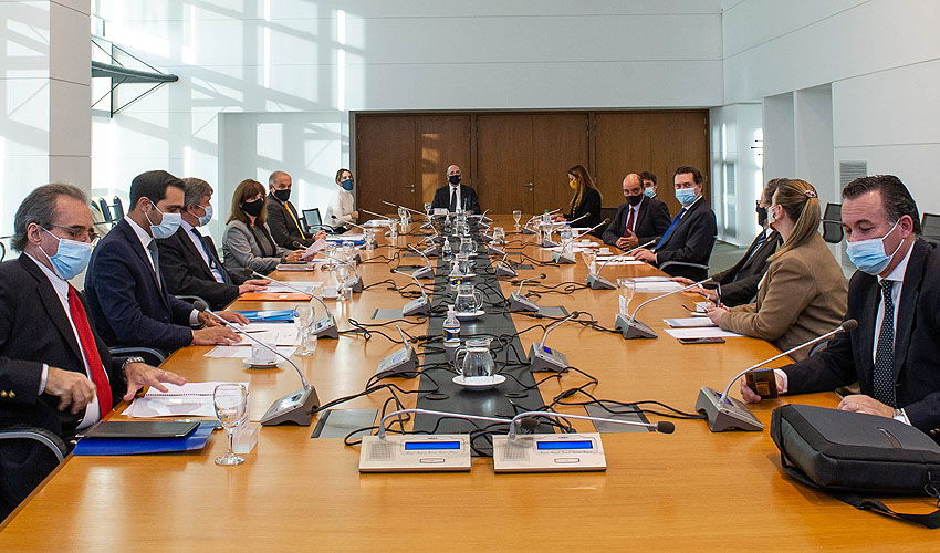Reunión de la Junta Nacional de Drogas