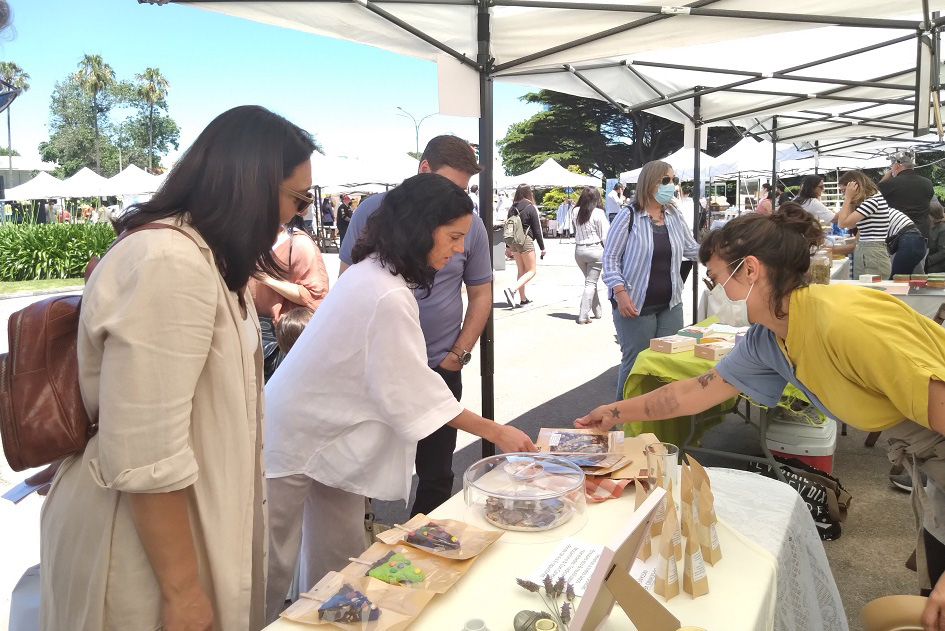 Azucena Arbeleche en la primera edición de Espacio Emprendedor