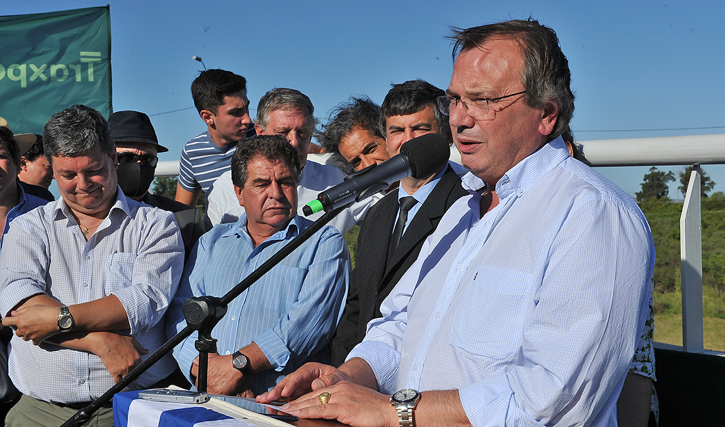 Inauguración de intercambiador en ruta 37, ingreso a Pan de Azúcar