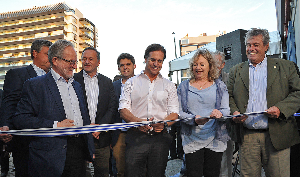 Inauguración de estación de transformación y distribución de Punta del Este