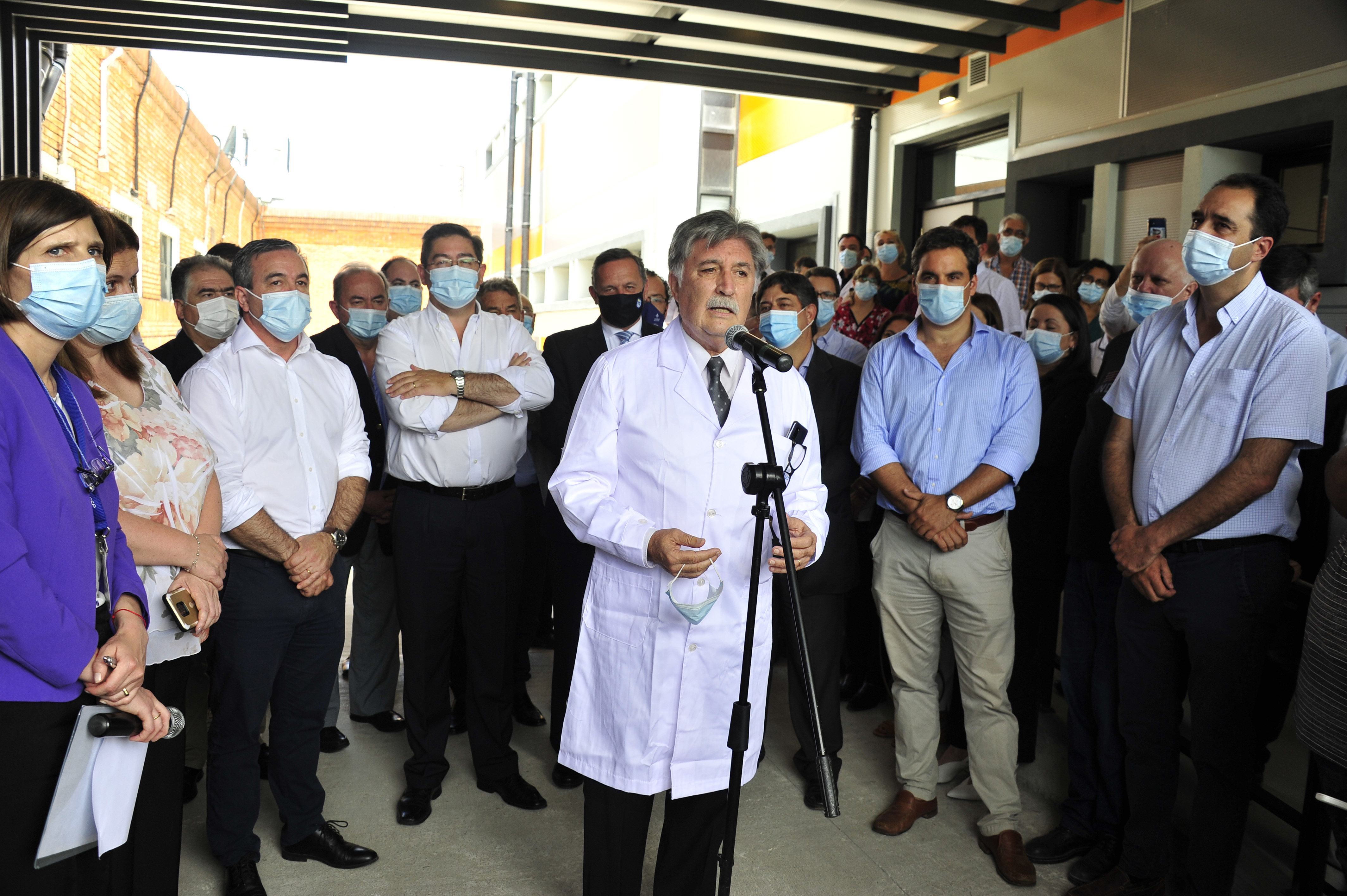 ASSE inauguró puerta de emergencia en el hospital de Las Piedras